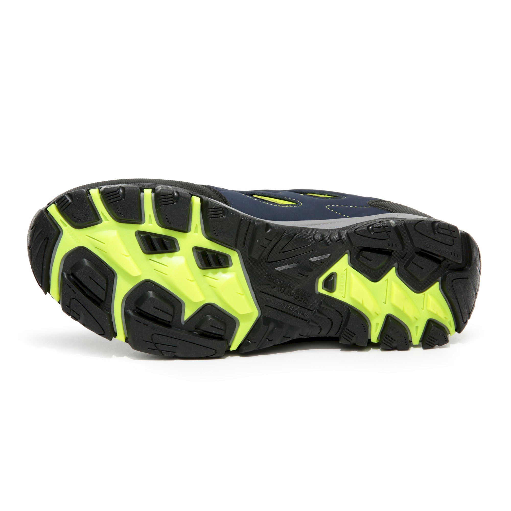 Kids' Holcombe Waterproof Low Walking Shoes | Navy Blazer Lime Punch