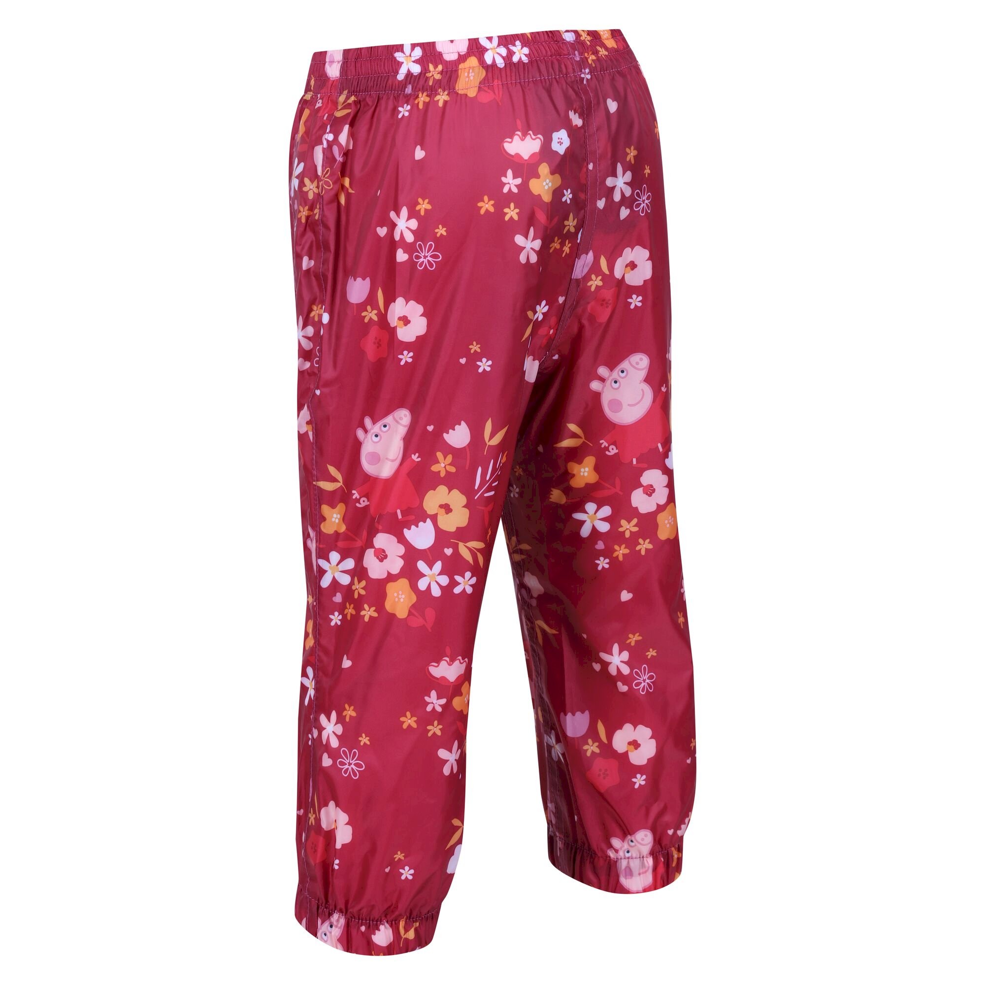 Peppa Pig Waterproof Pack-It Overtrousers | Berry Pink