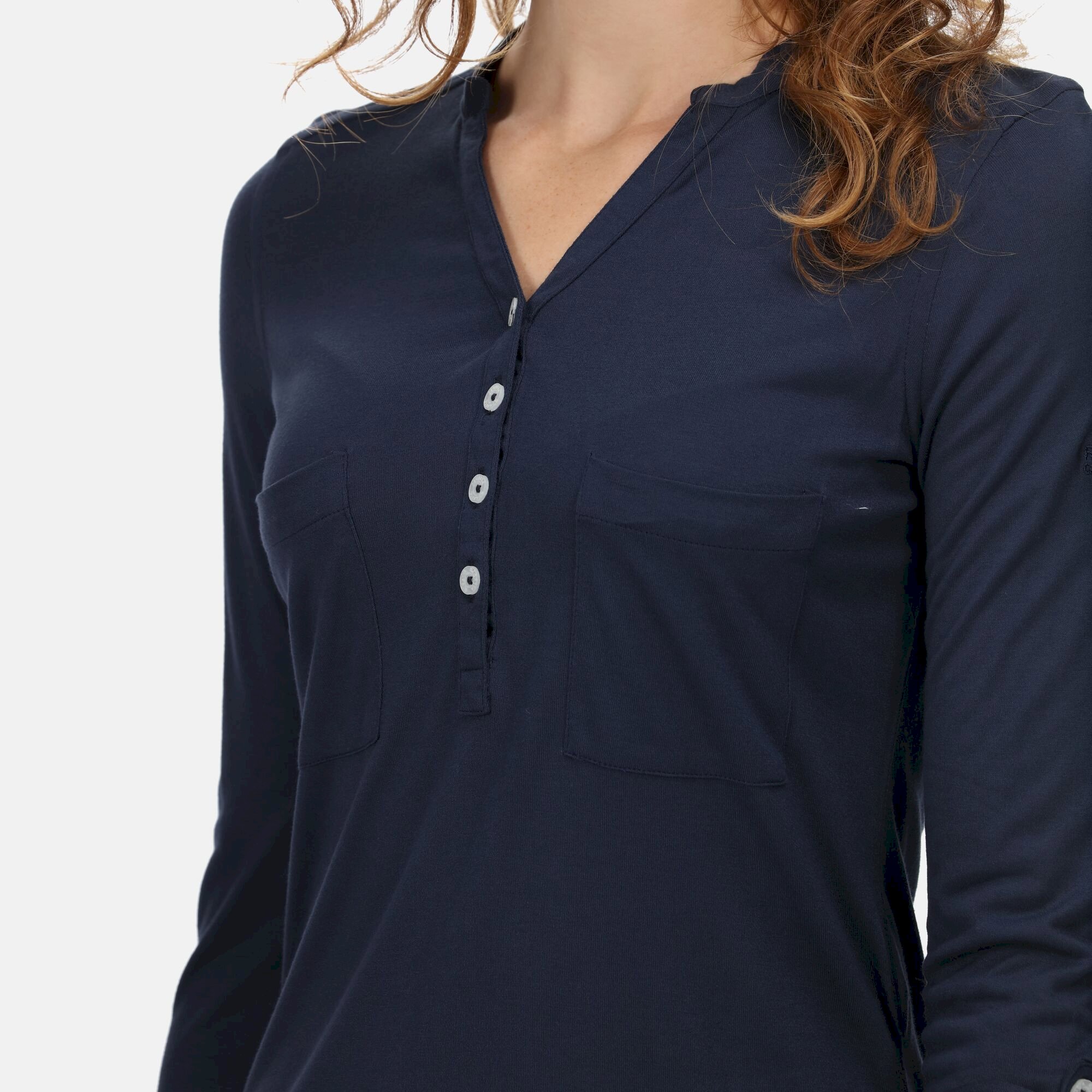 Women's Fflur II 3/4 Sleeve Shirt | Navy