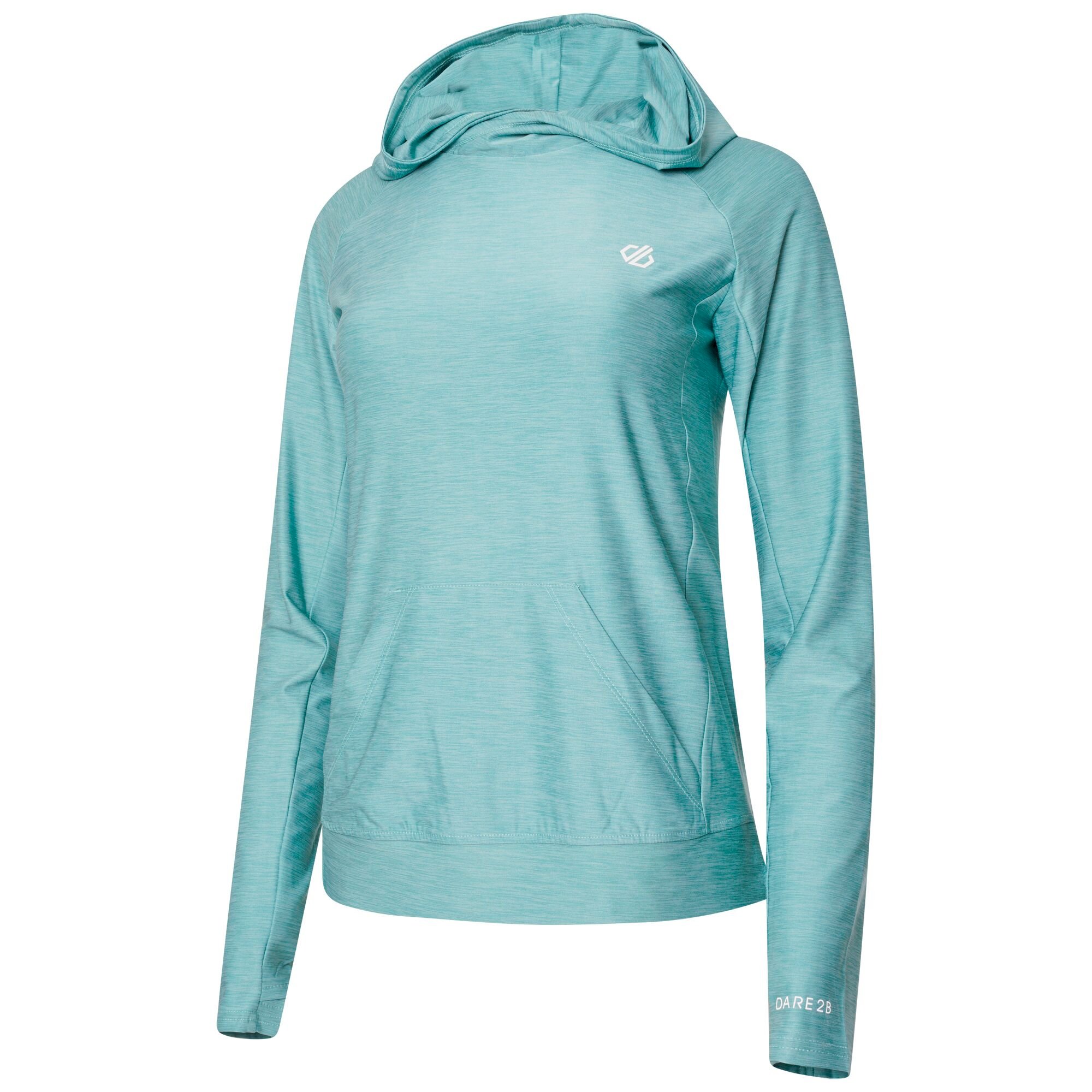 Dare 2b - Women's Sprint City Lightweight Hoodie | Canton Green Marl