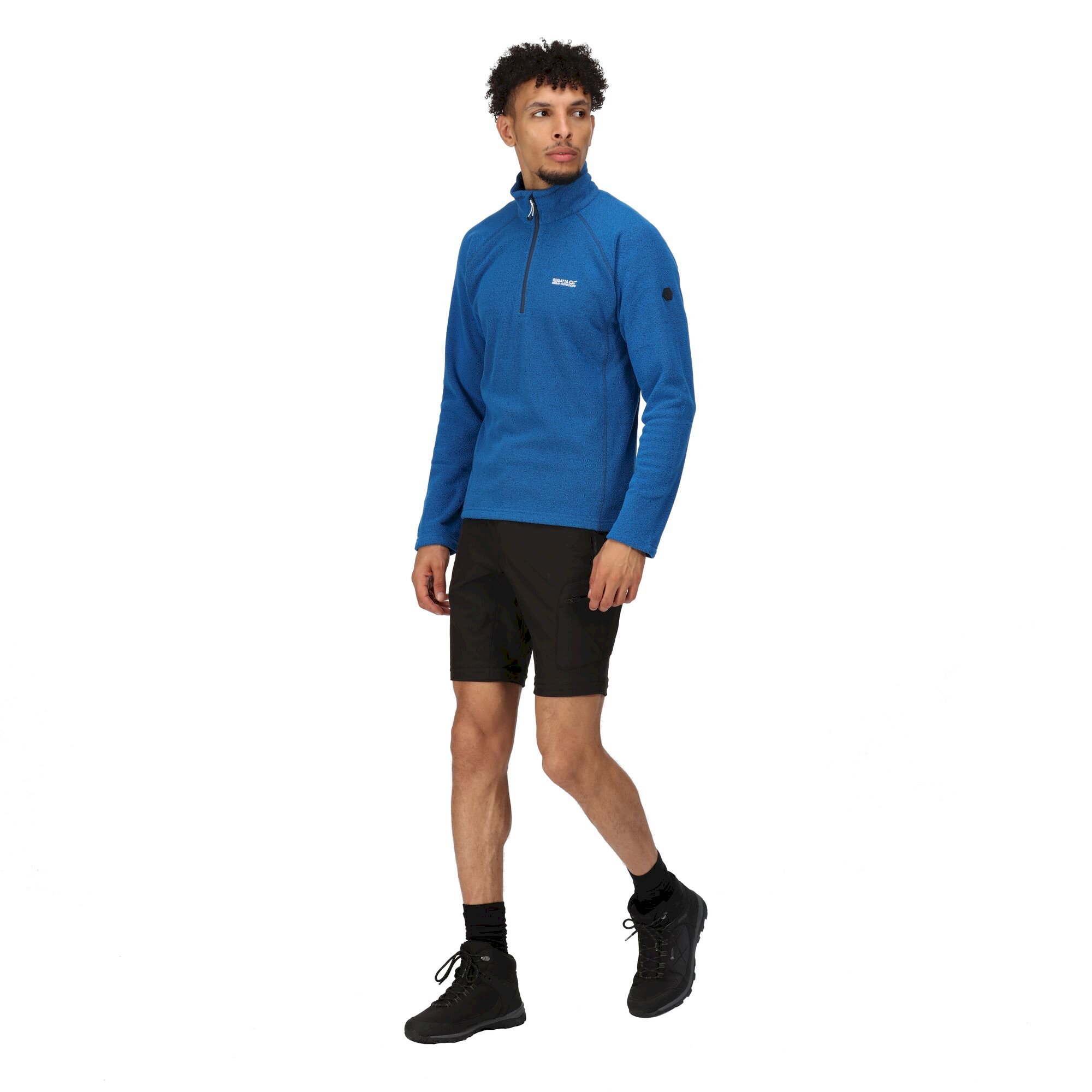 Men's Kenger Half Zip Midweight Fleece | Skydiver Blue