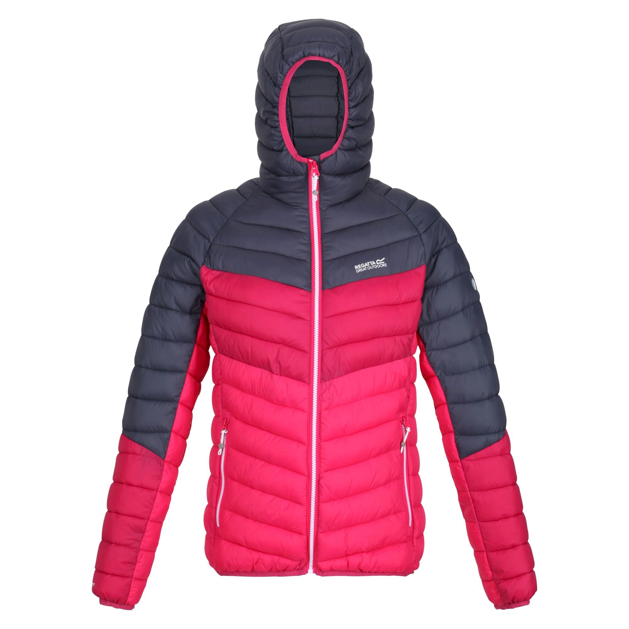Women's Harrock Lightweight Puffer Jacket | Seal Grey Berry Pink Pink Potion