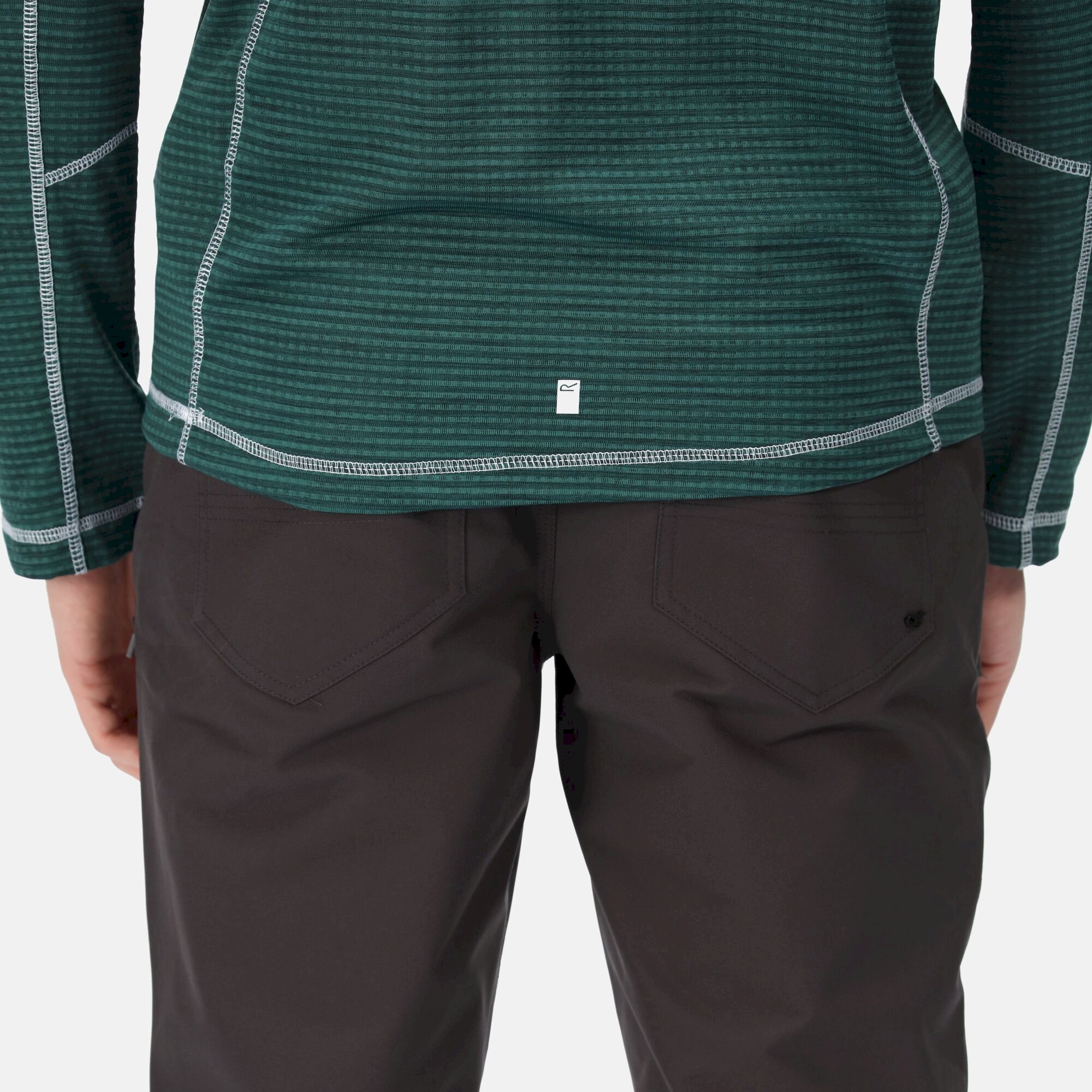 Men's Yonder Half Zip Top | Pacific Green