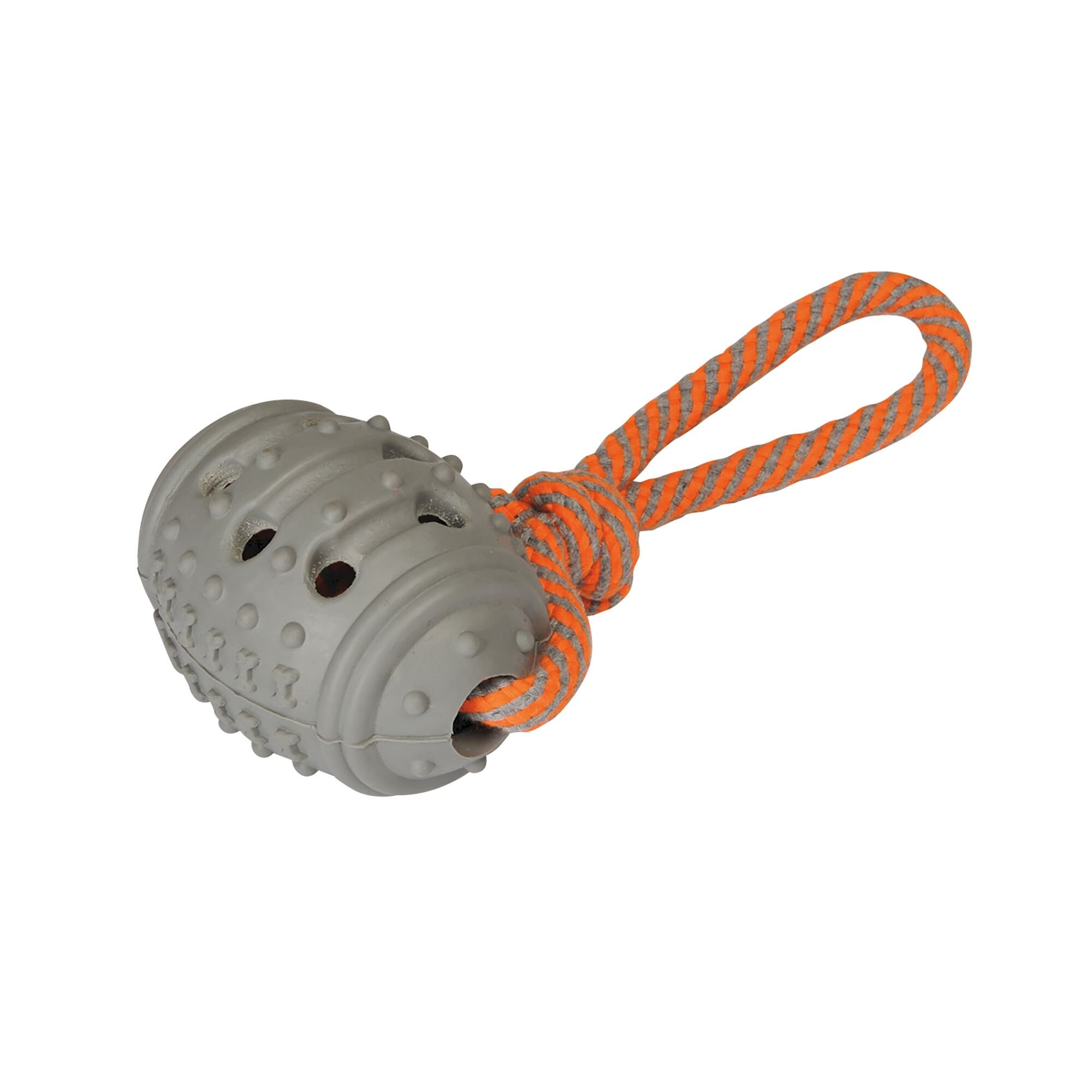 Rope Chew Dog Toy | Orange Grey
