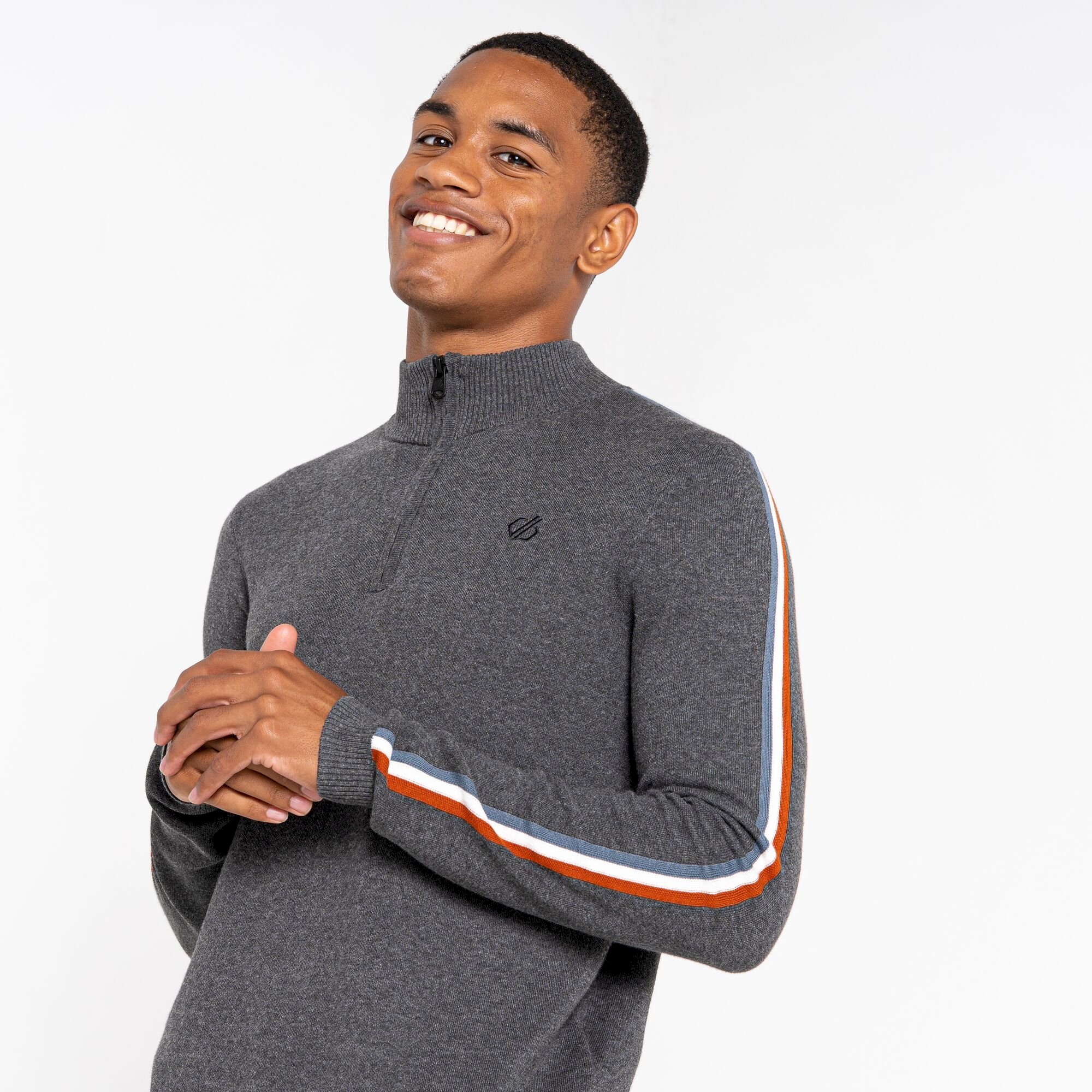 Dare 2b - Men's Dutiful II Half Zip Sweater | Charcoal Grey Marl