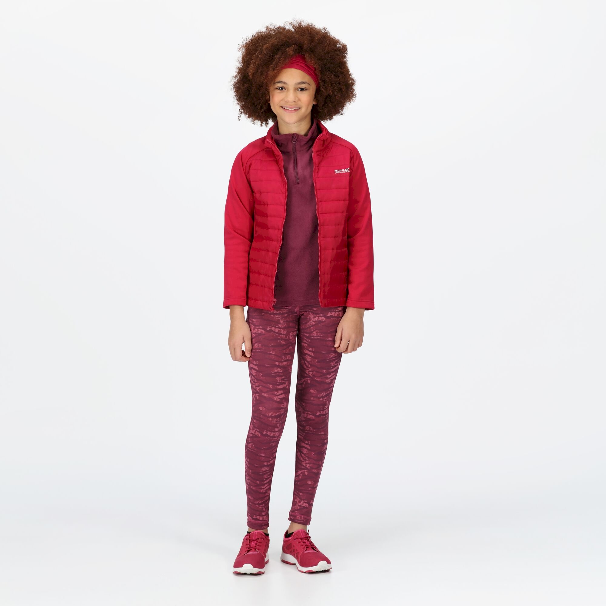 Kids' Hydrate VII 3-In-1 Waterproof Jacket | Pink Potion Berry Pink
