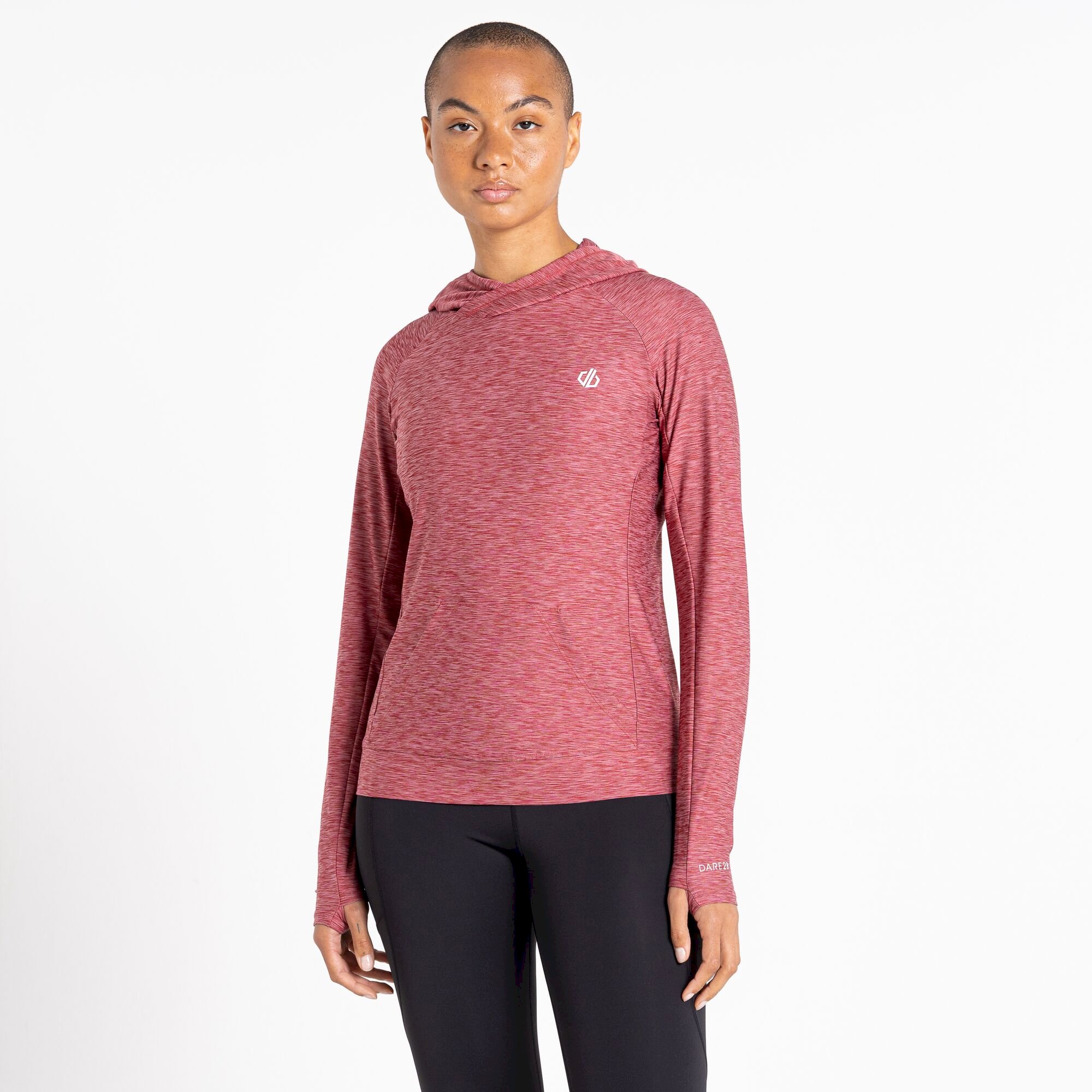 Dare 2b - Women's Sprint City Lightweight Hoodie | Earth Rose Marl