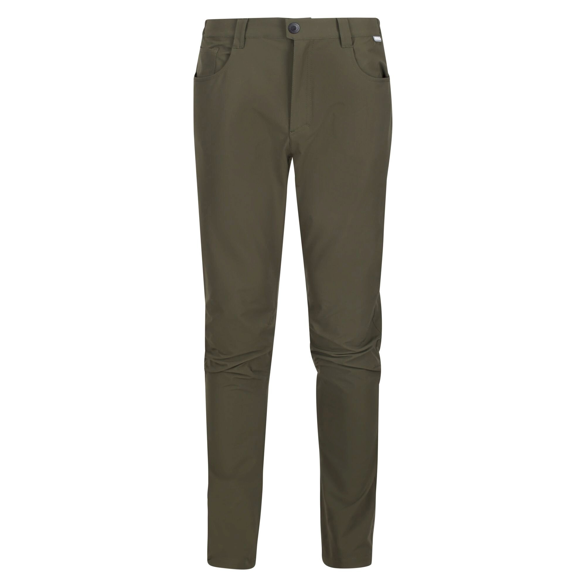 Men's Kennick Stretch Trousers | Dark Khaki