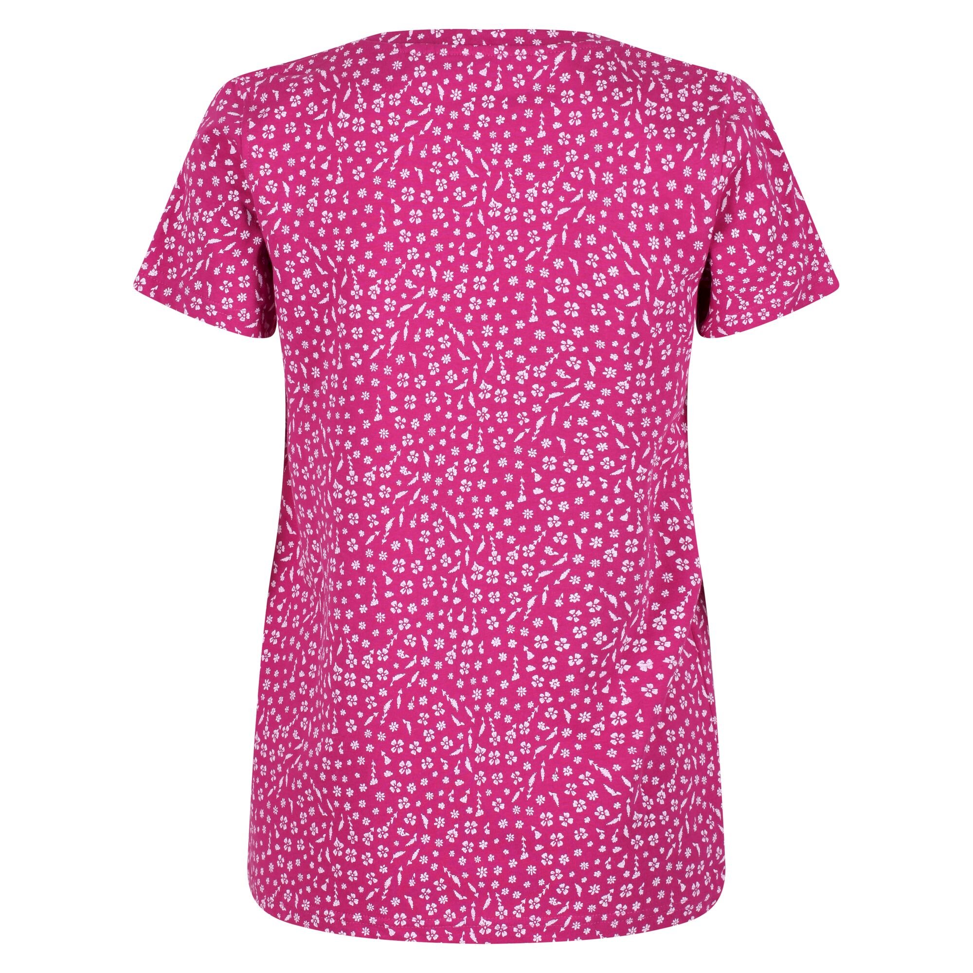 Women's Filandra VI Print T-Shirt | Fuchsia Ditsy