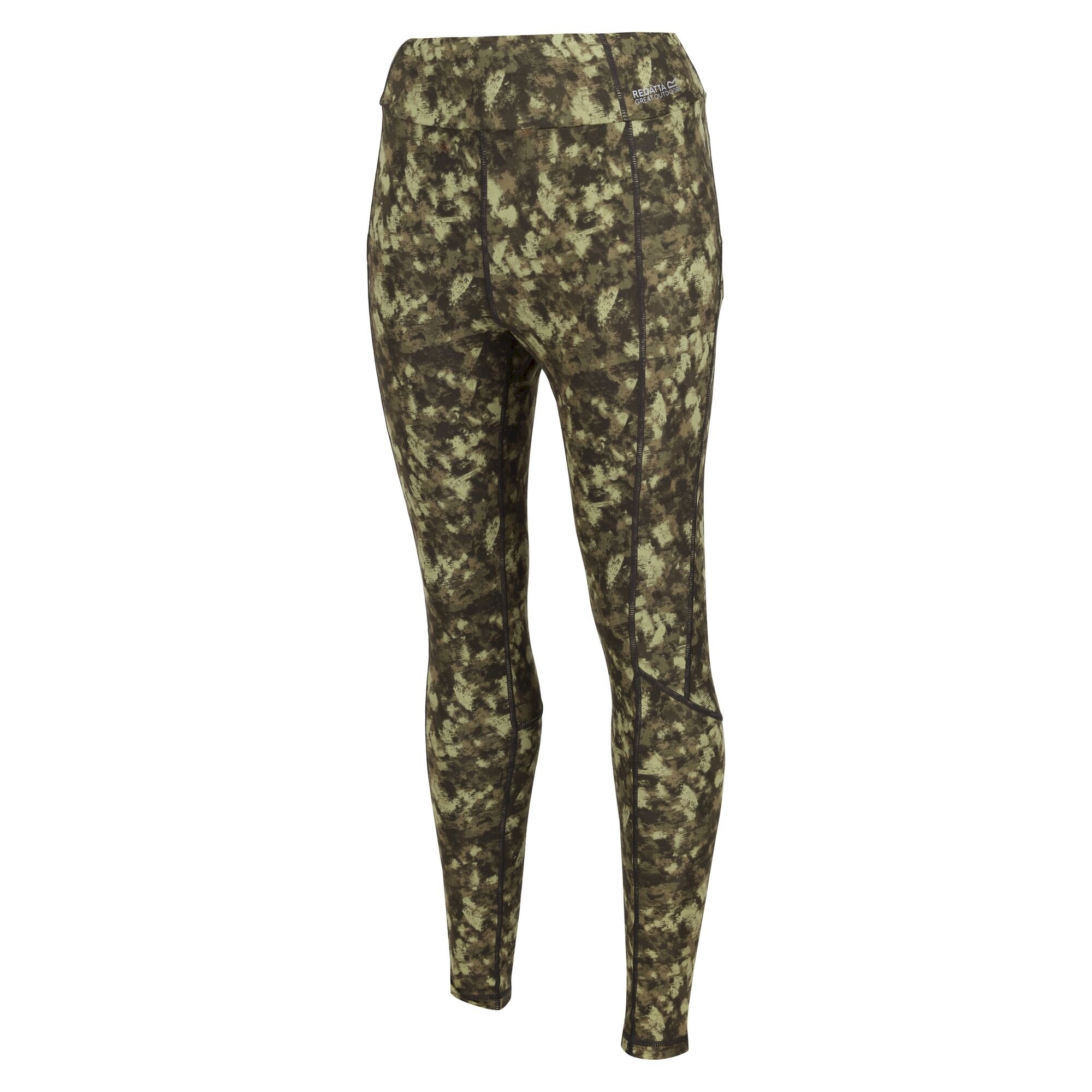Women's Holeen II Leggings | Dark Khaki Distress Print
