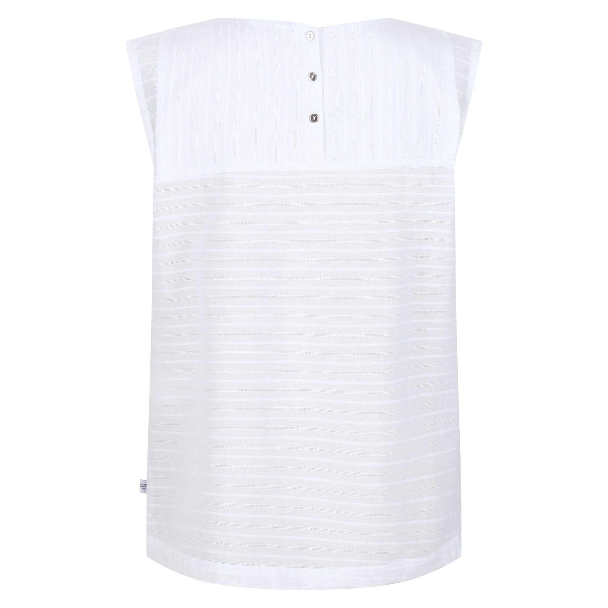Women's Bridgidine Swing Top | White Linear