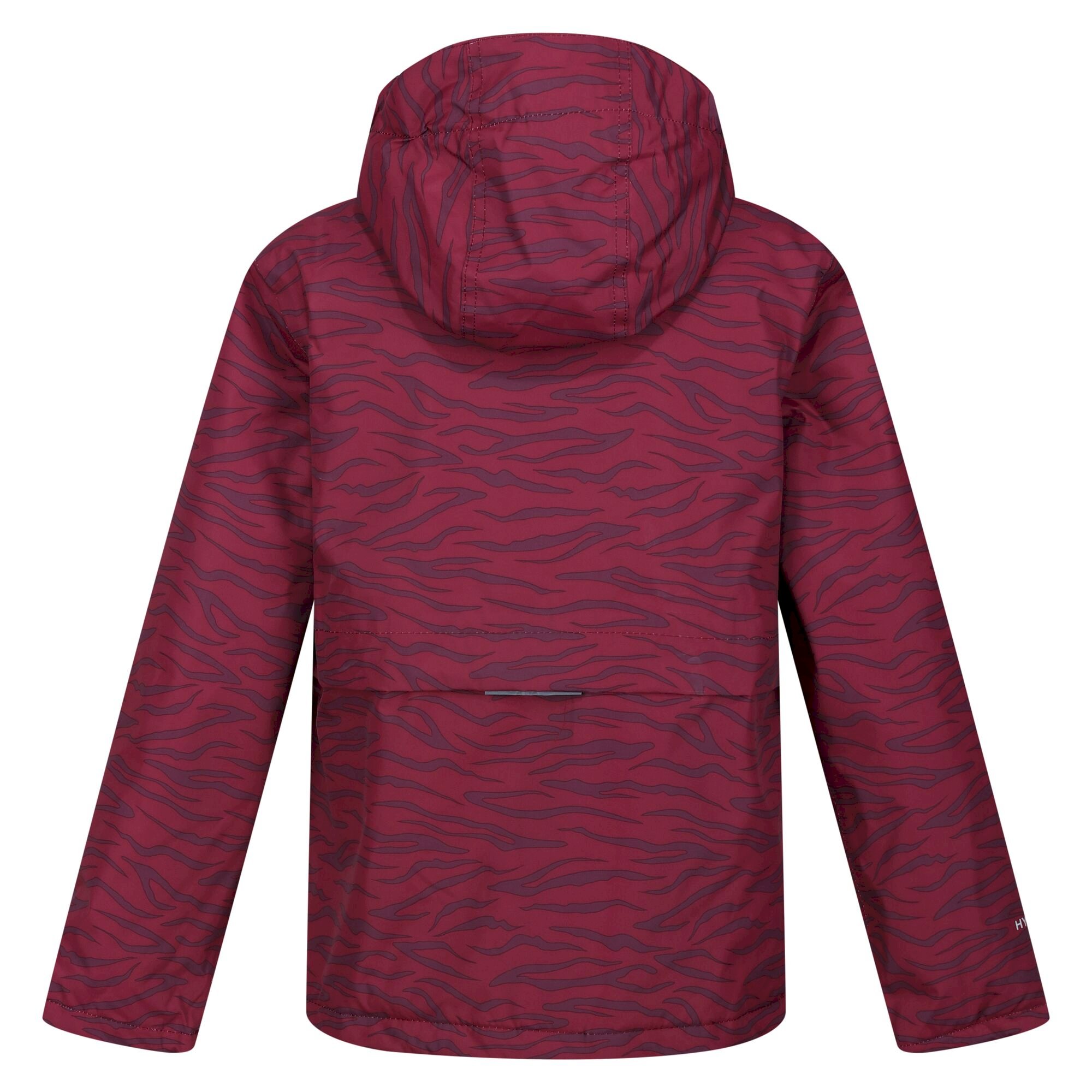 Kids' Bambee Waterproof Jacket | Dark Pimento Zebra