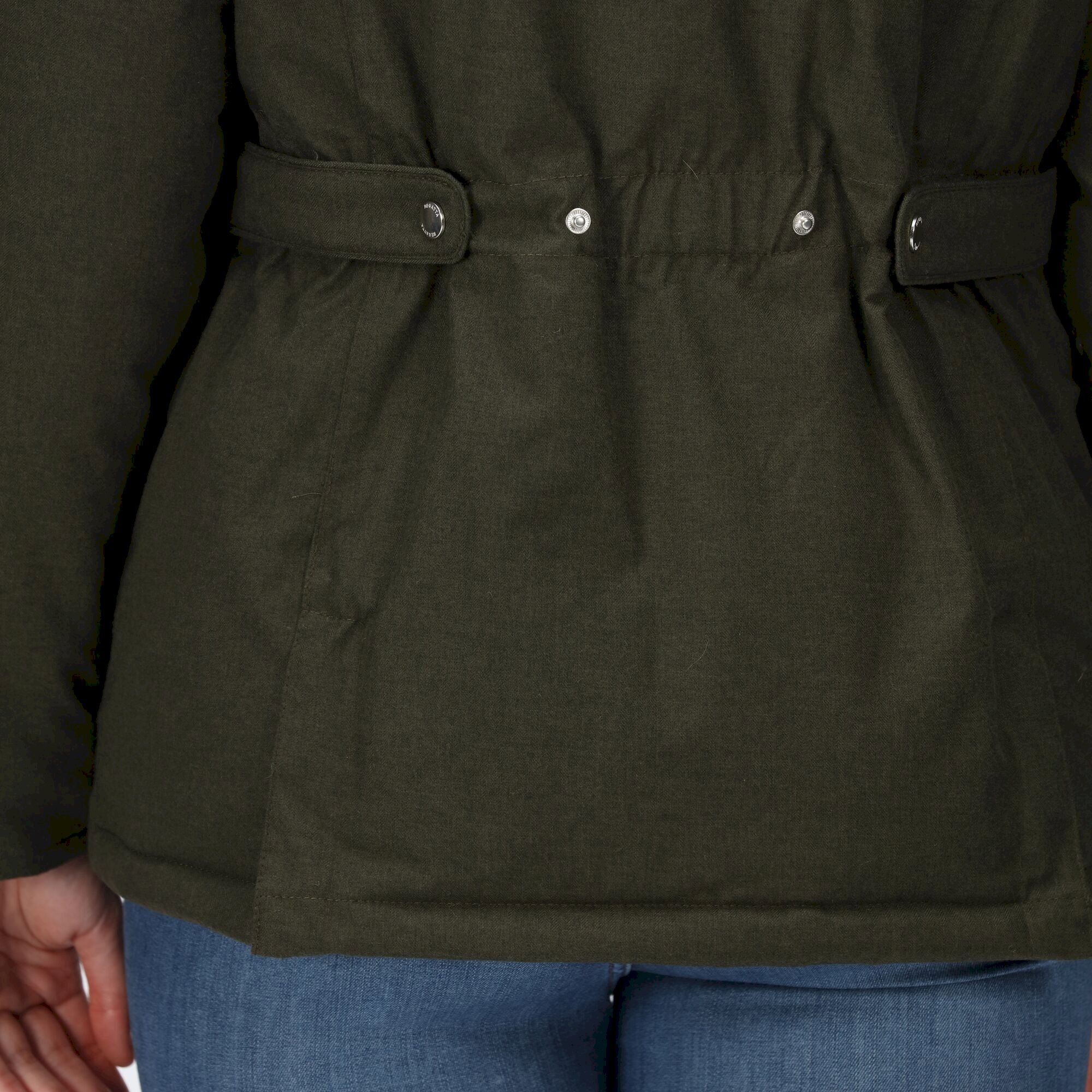 Women's Leighton Waterproof Jacket | Dark Khaki