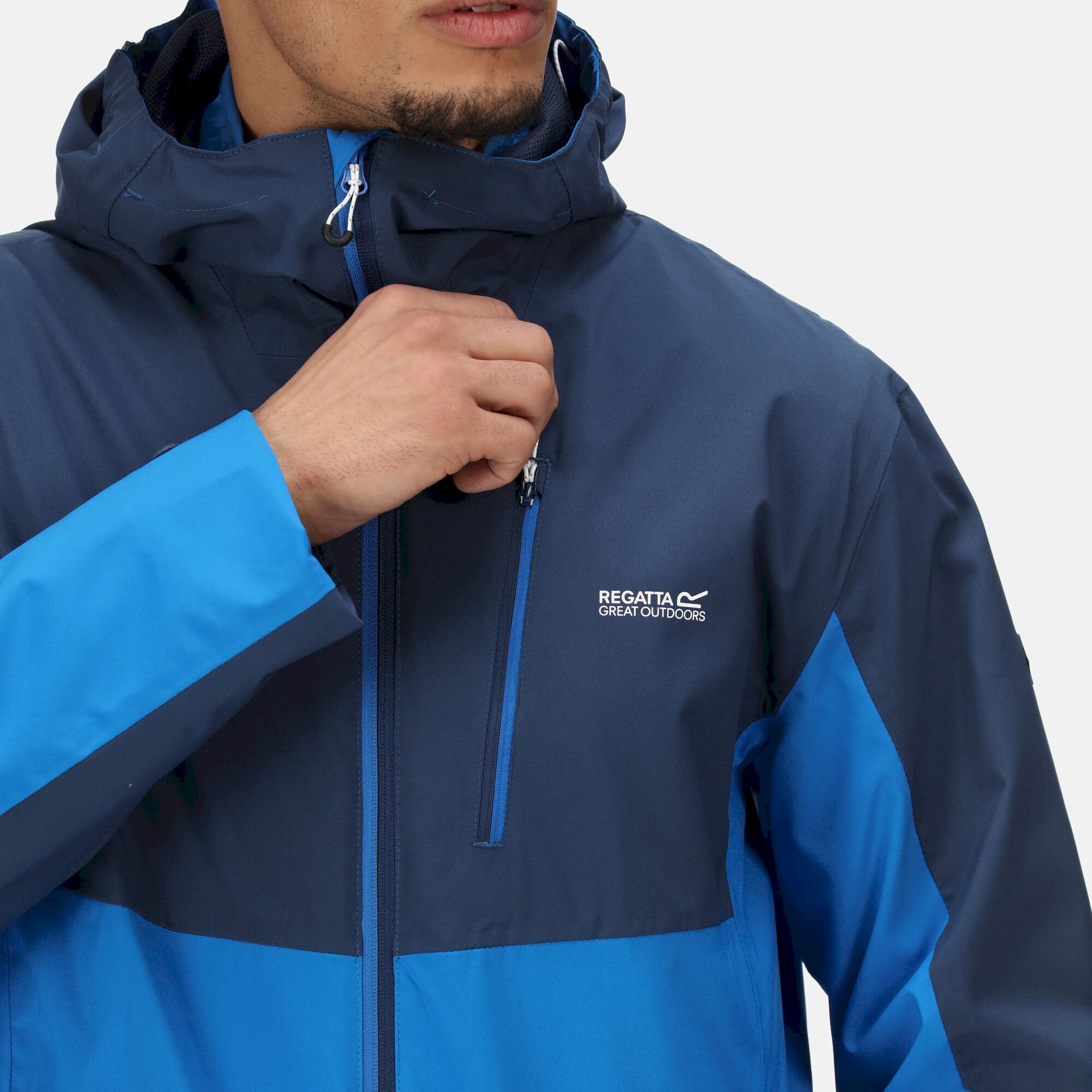 Men's Wentwood VII Waterproof Jacket | Admiral Blue Skydiver