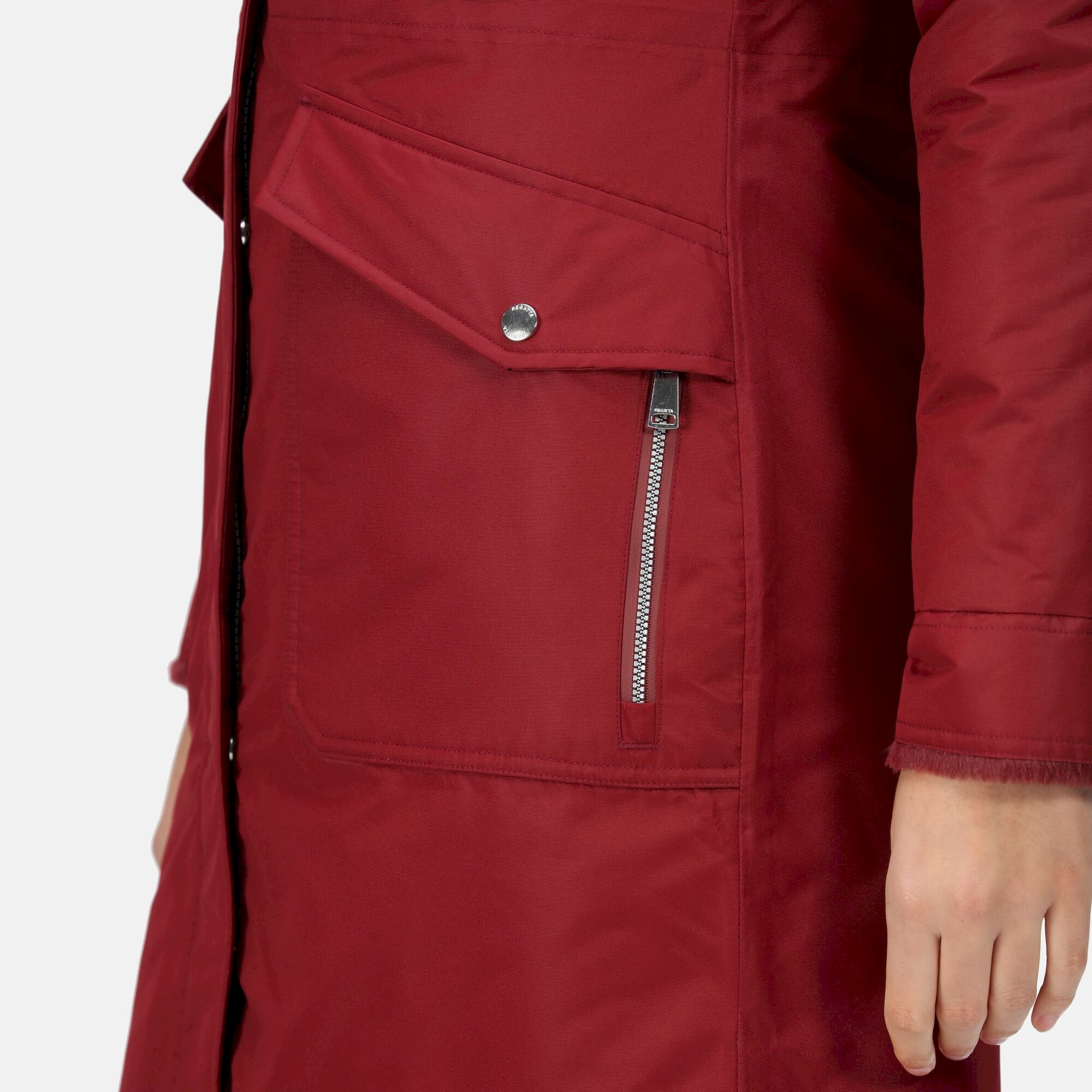Women's Romine Waterproof Parka Jacket | Cabernet