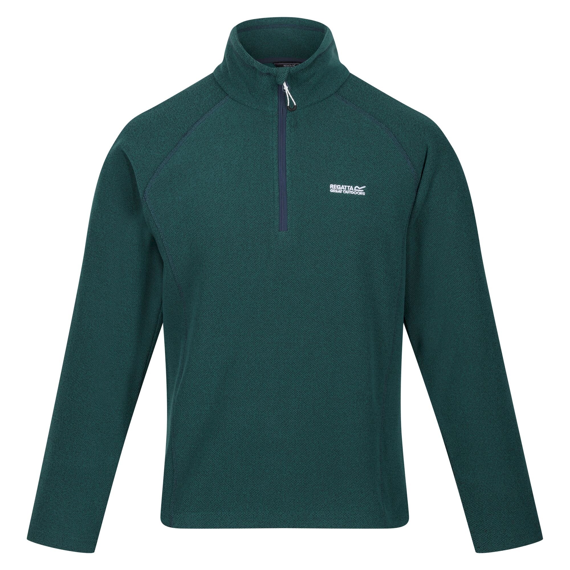 Men's Kenger Half Zip Midweight Fleece | Pacific Green