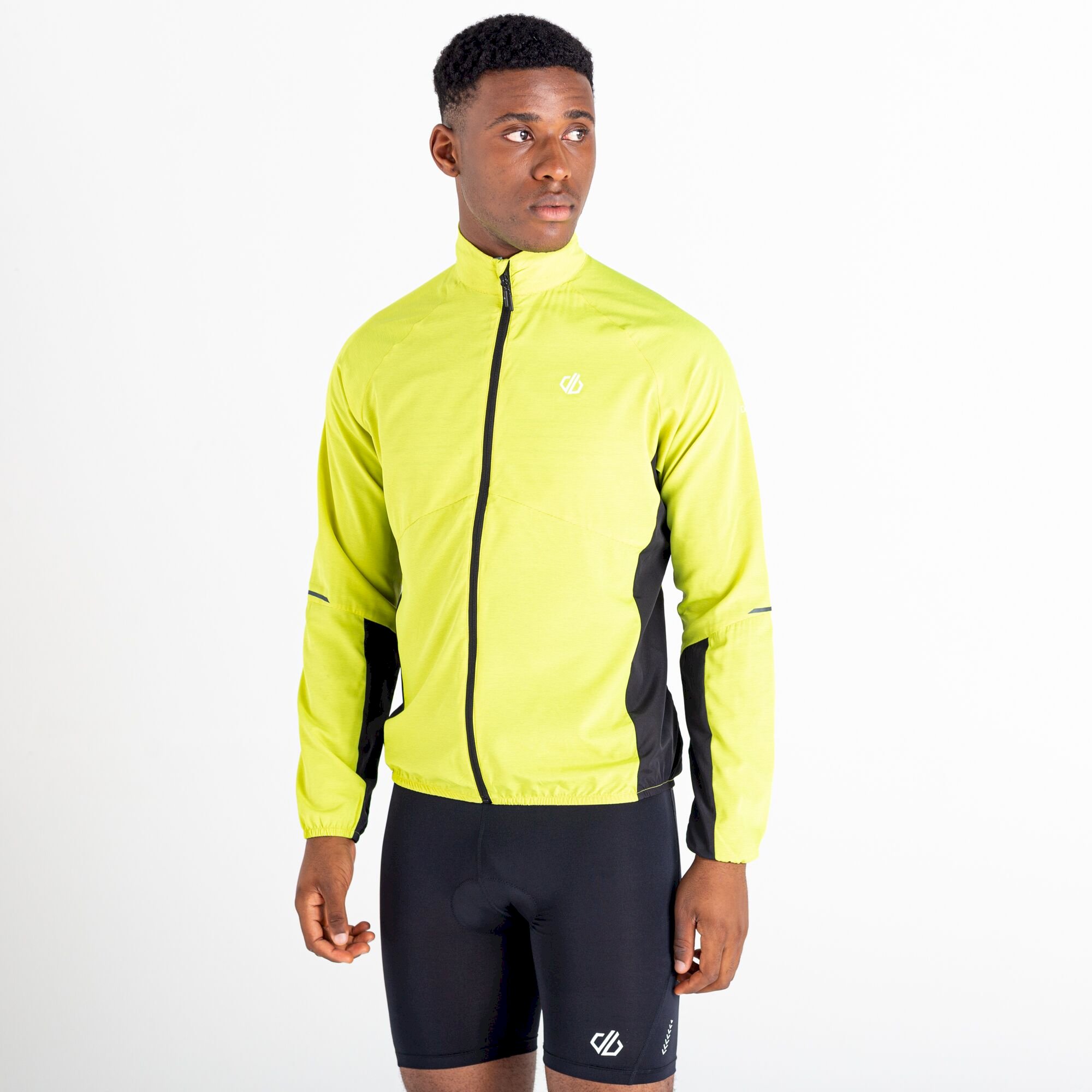Dare 2b - Men's Ablaze II Lightweight Windshell Jacket | Neon Spring Black
