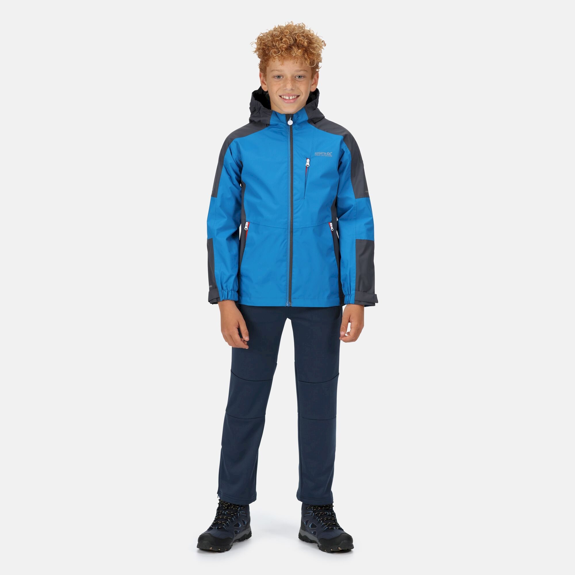 Kids' Calderdale II Waterproof Jacket | Imperial Blue India Grey