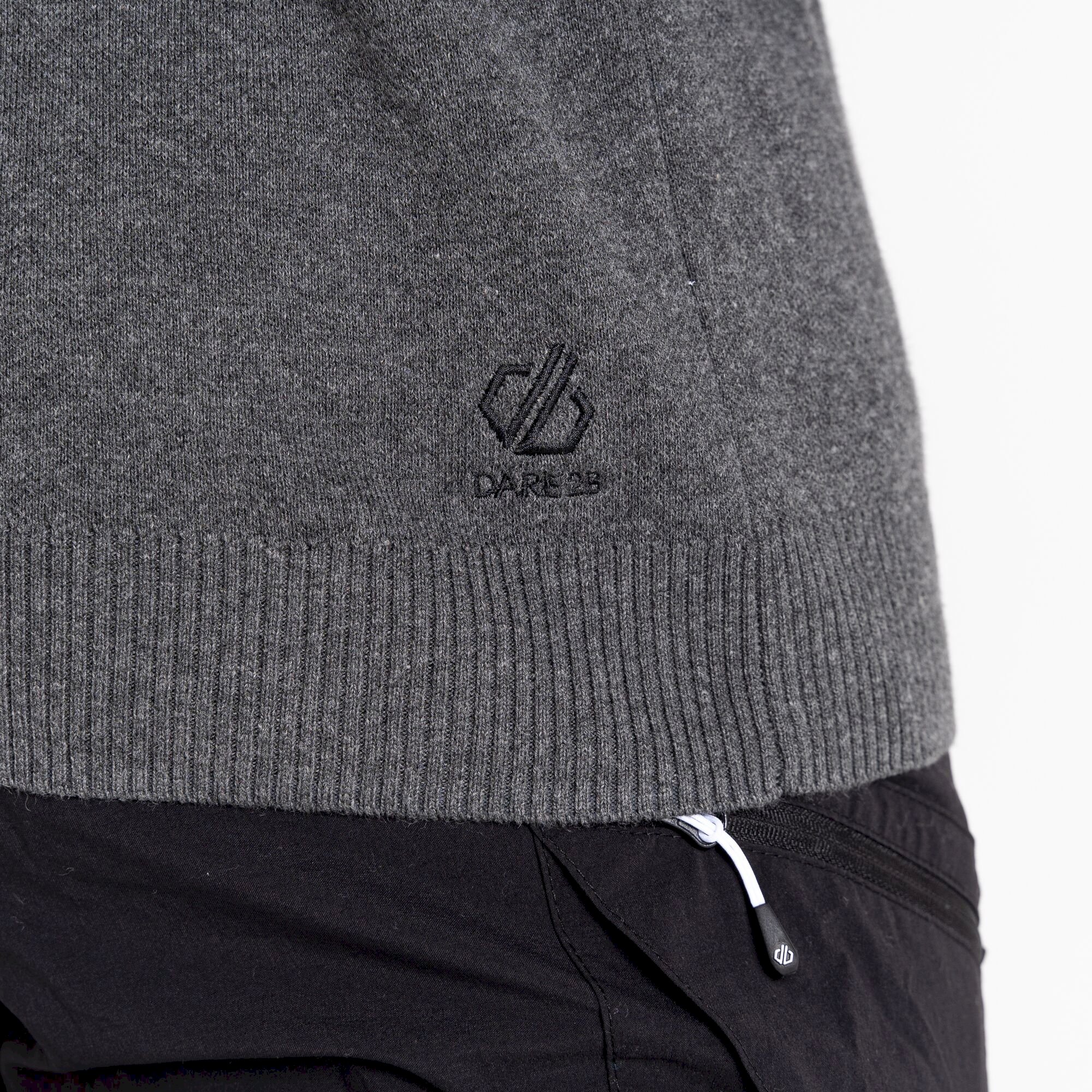 Dare 2b - Men's Dutiful II Half Zip Sweater | Charcoal Grey Marl