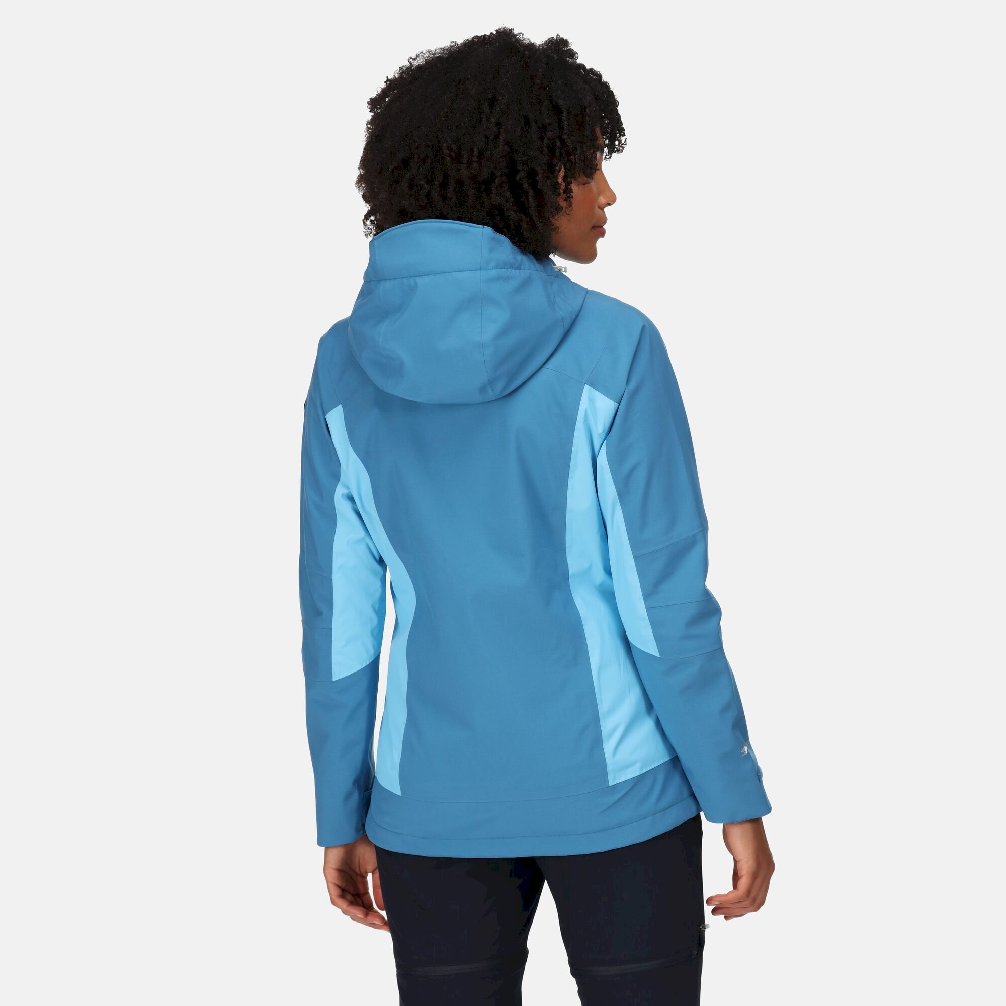 Women's Highton Stretch III Waterproof Jacket | Vallarta Blue Ethereal Blue