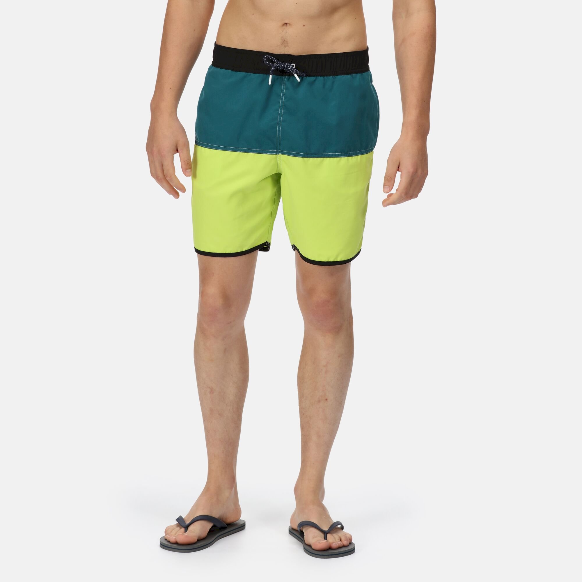 Men's Benicio Swim Shorts | Bright Kiwi Pacific Green