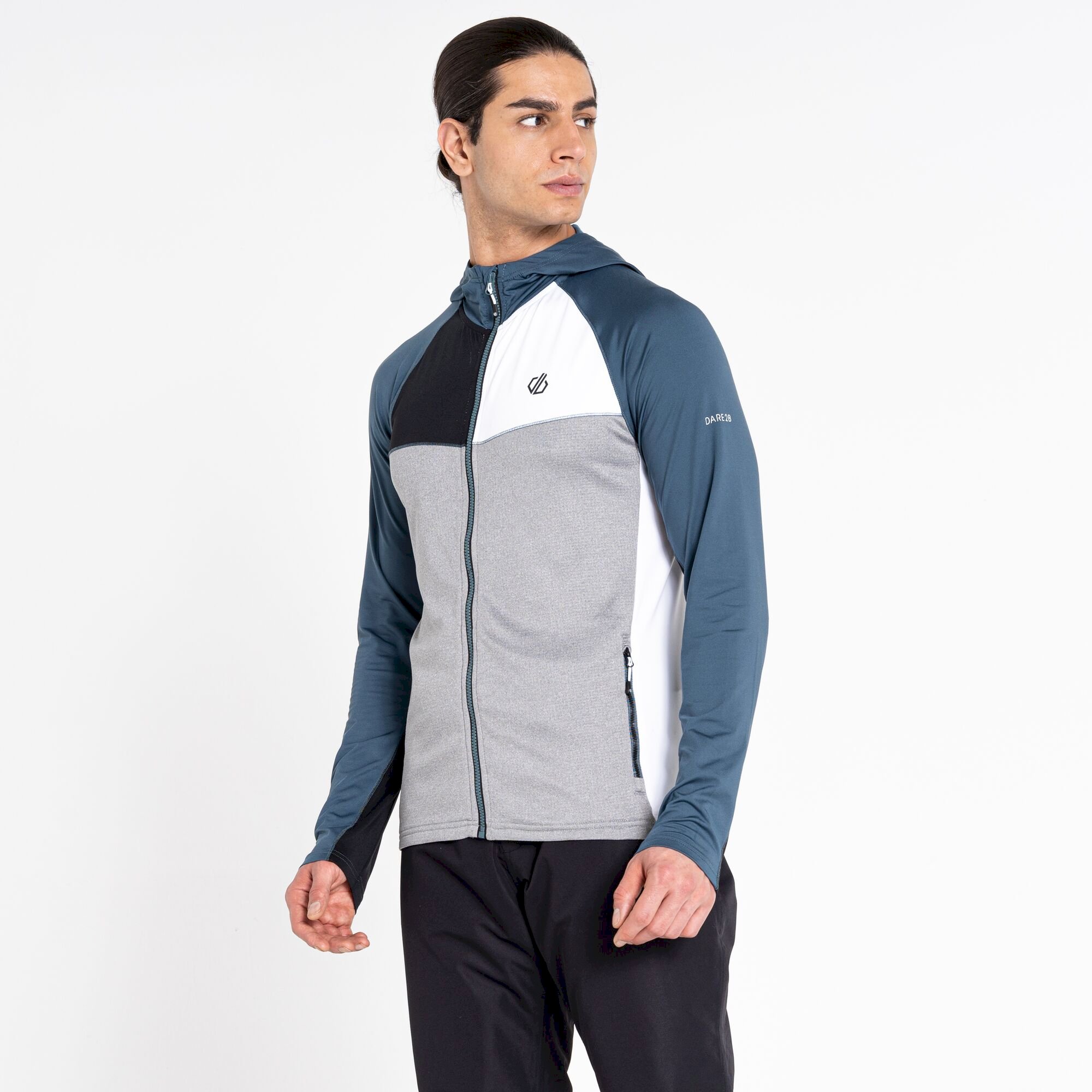 Dare 2b - Men's Contend Recycled Lightweight Core Stretch | Ash Grey Marl Orion Grey