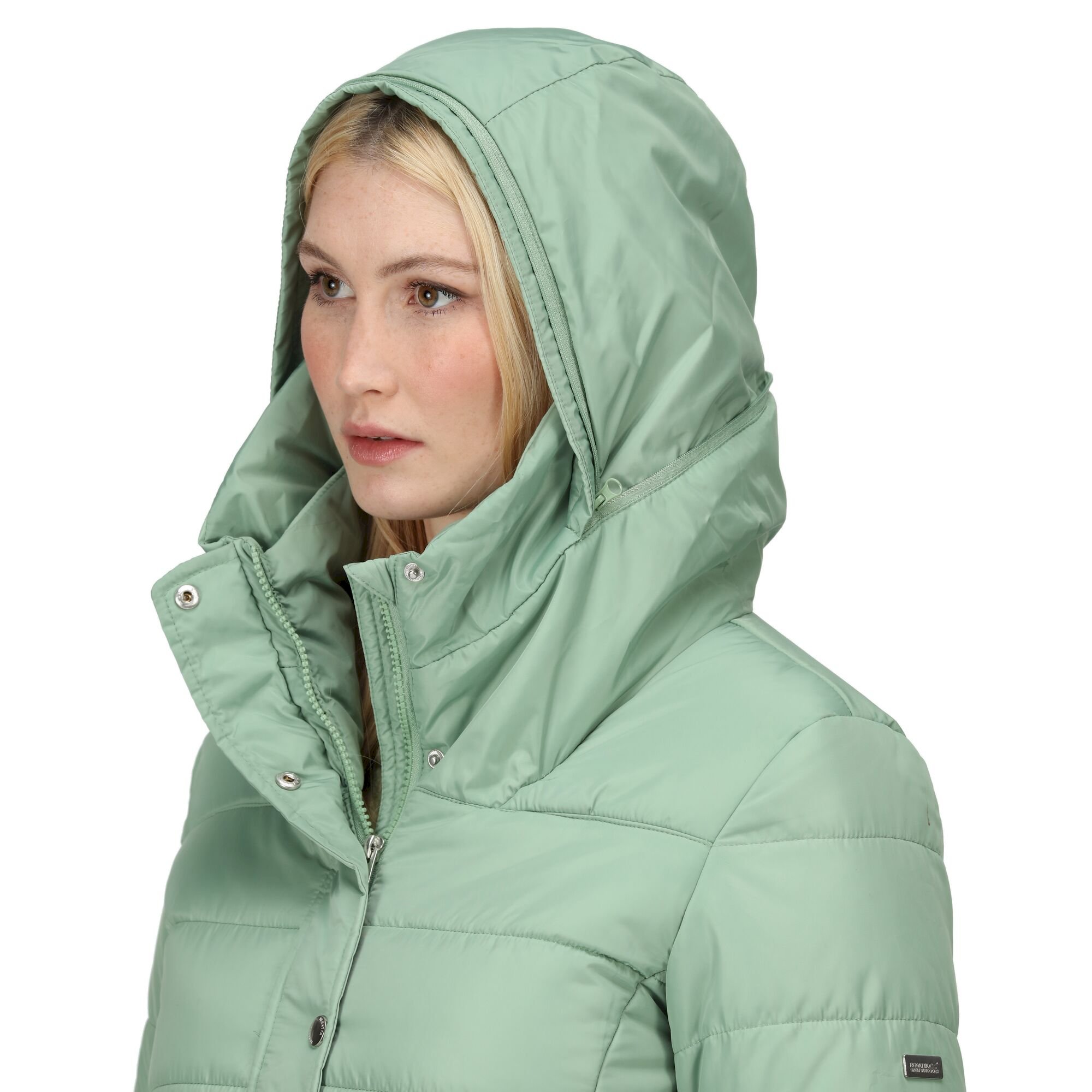 Women's Pamelina Hooded Parka Jacket | Basil