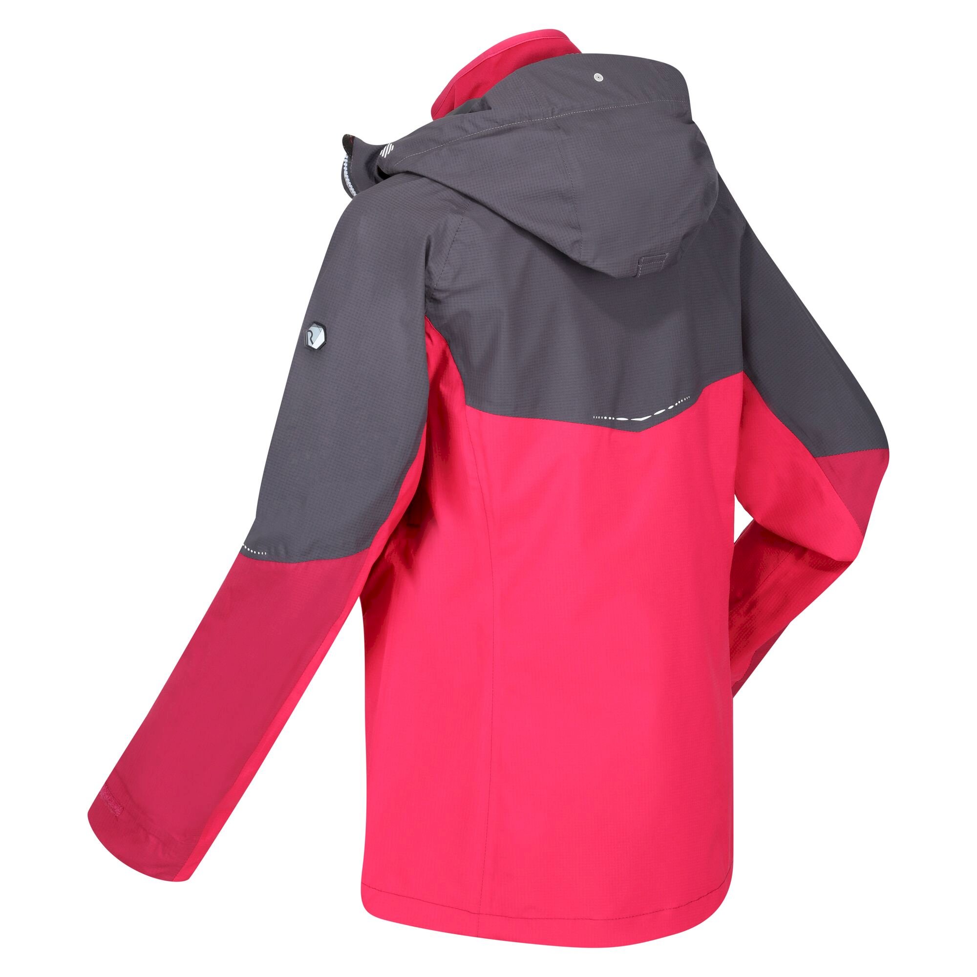 Women's Carletta VII 3-In-1 Waterproof Jacket | Seal Grey Berry Pink Pink Potion