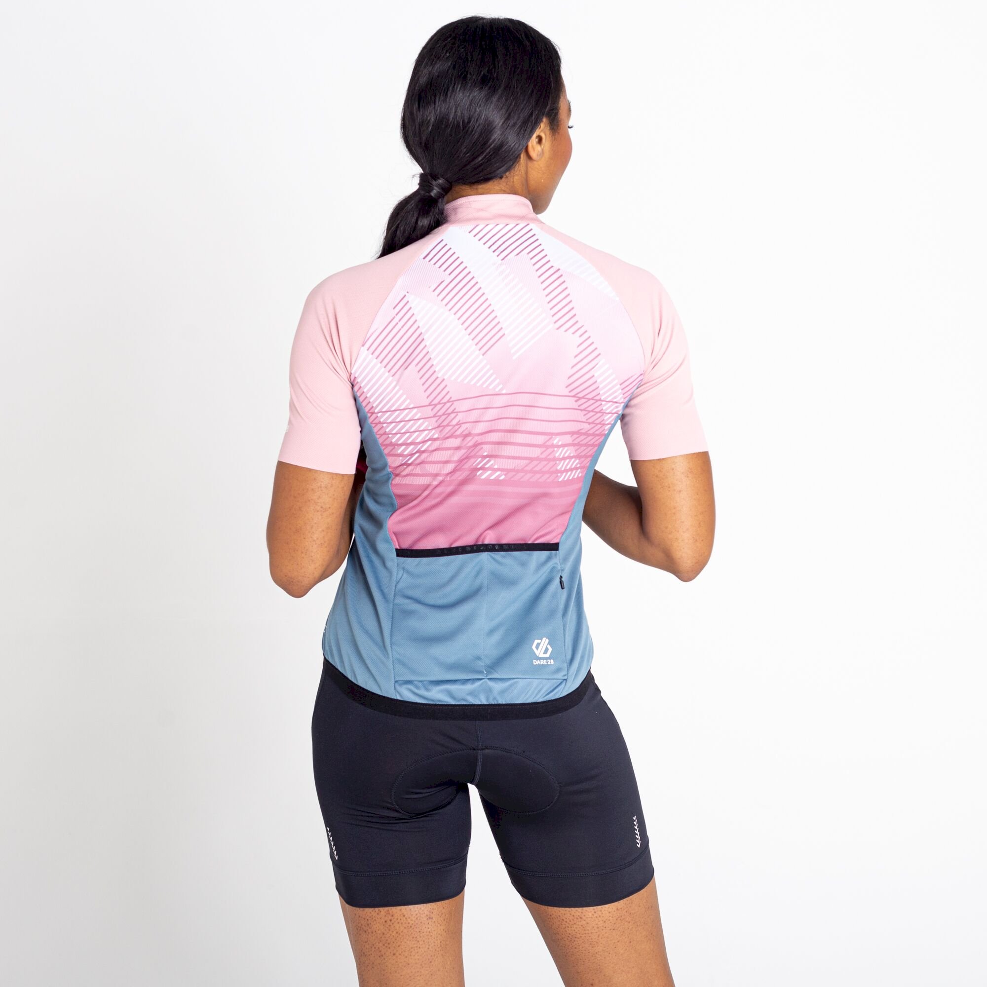 Dare 2b - Women's AEP Prompt Lightweight Jersey | Powder Pink Empowered Print