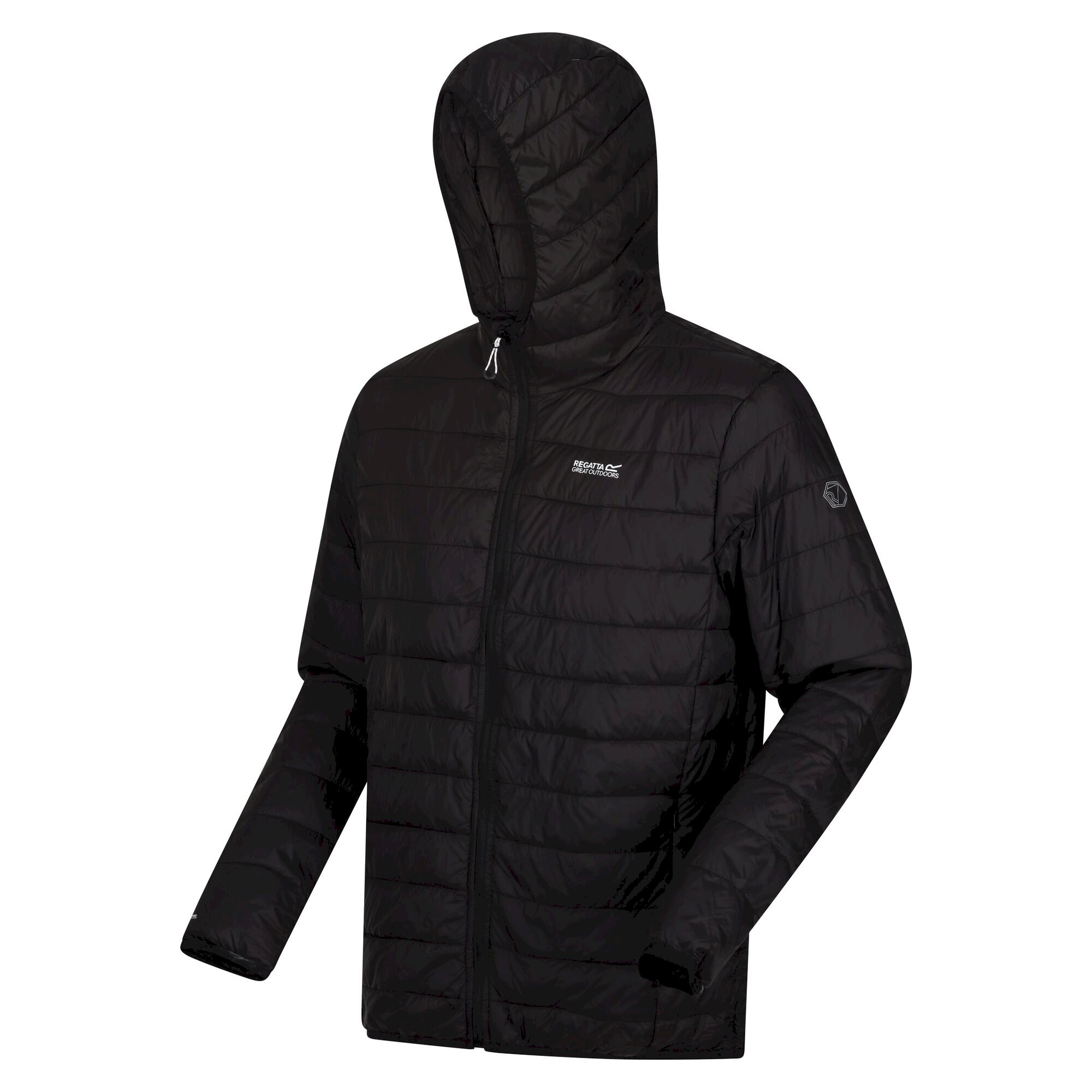 Men's Hooded Hillpack Lightweight Jacket | Black