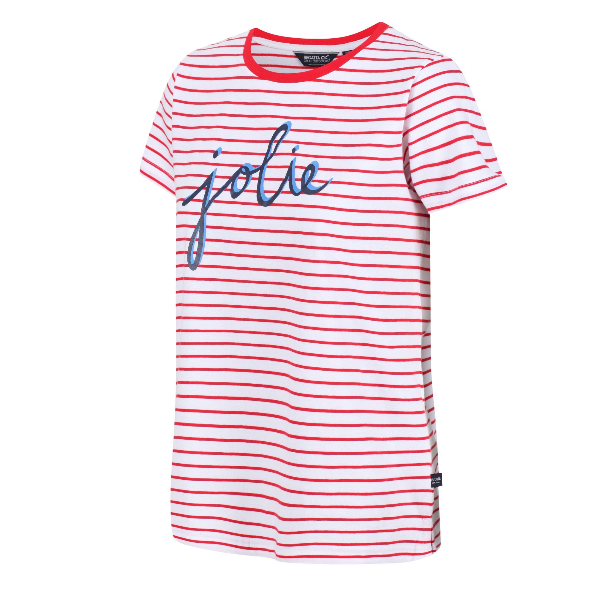 Women's Odalis Stripe T-Shirt | True Red Stripe