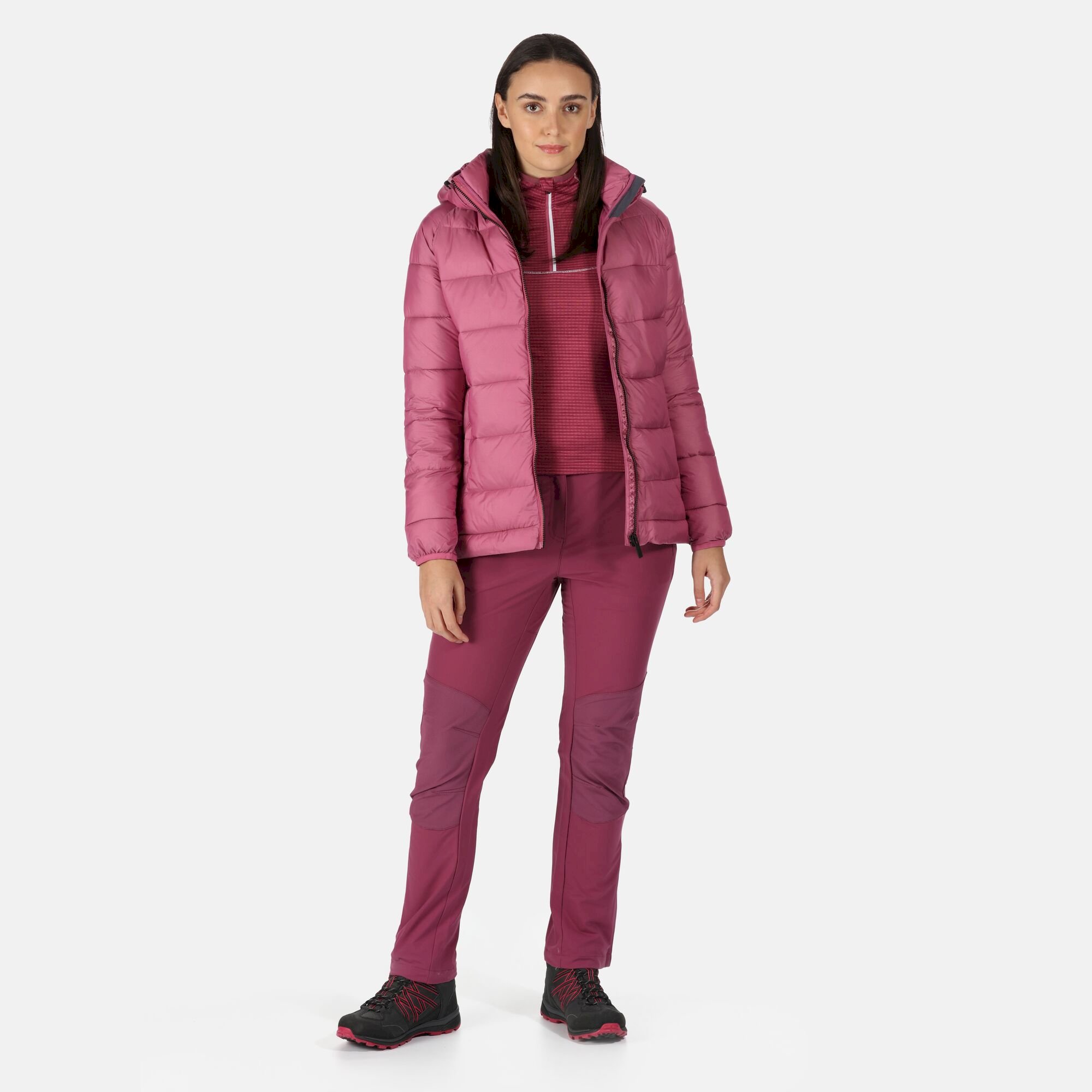 Women's Toploft II Hooded Puffer Jacket | Violet