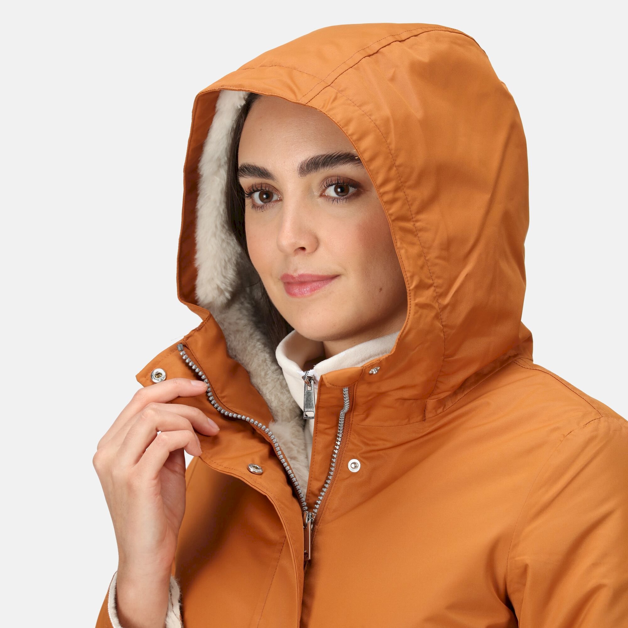 Women's Romine Waterproof Parka Jacket | Copper Almond