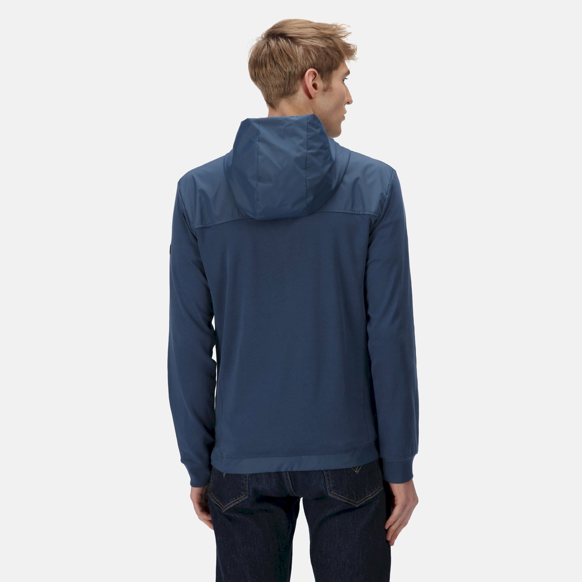 Men's Luis Hooded Fleece | Dark Denim