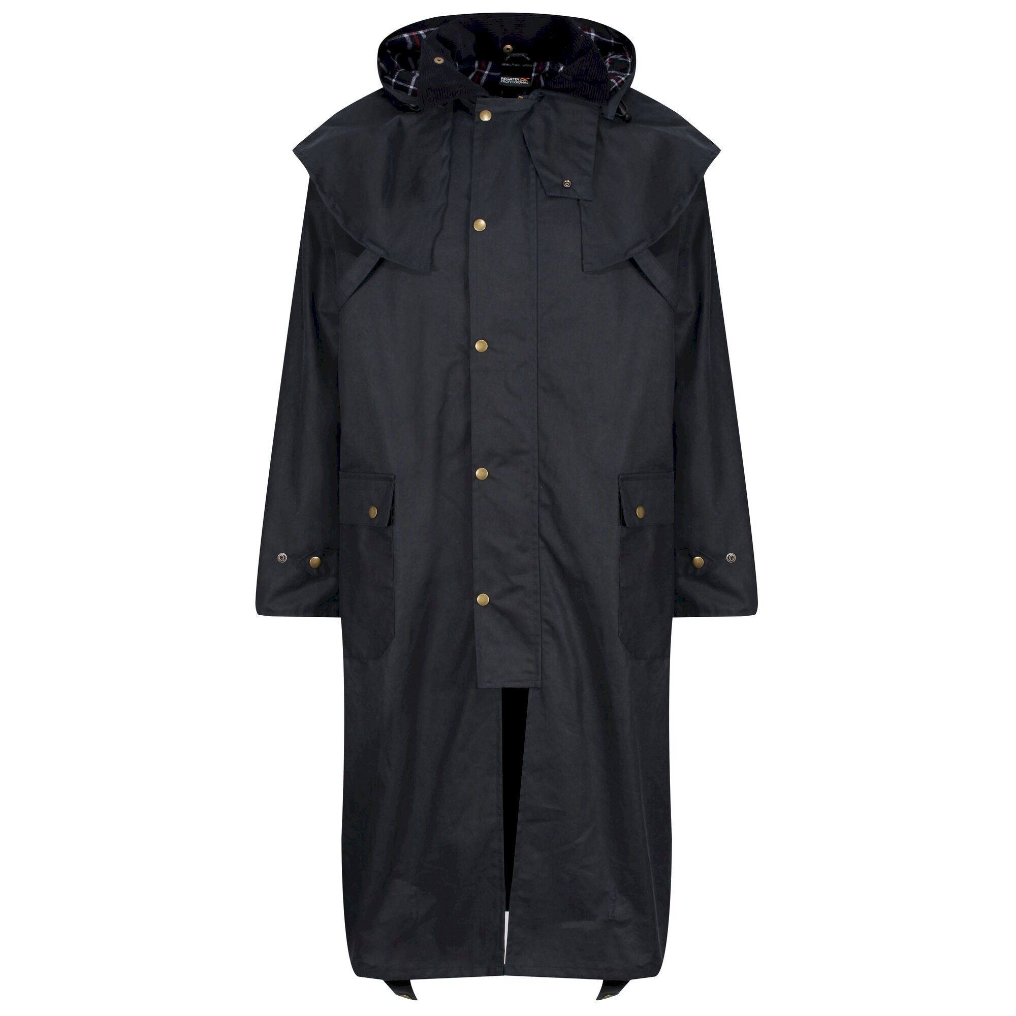 Men's Cranbrook Longline Wax Jacket | Navy