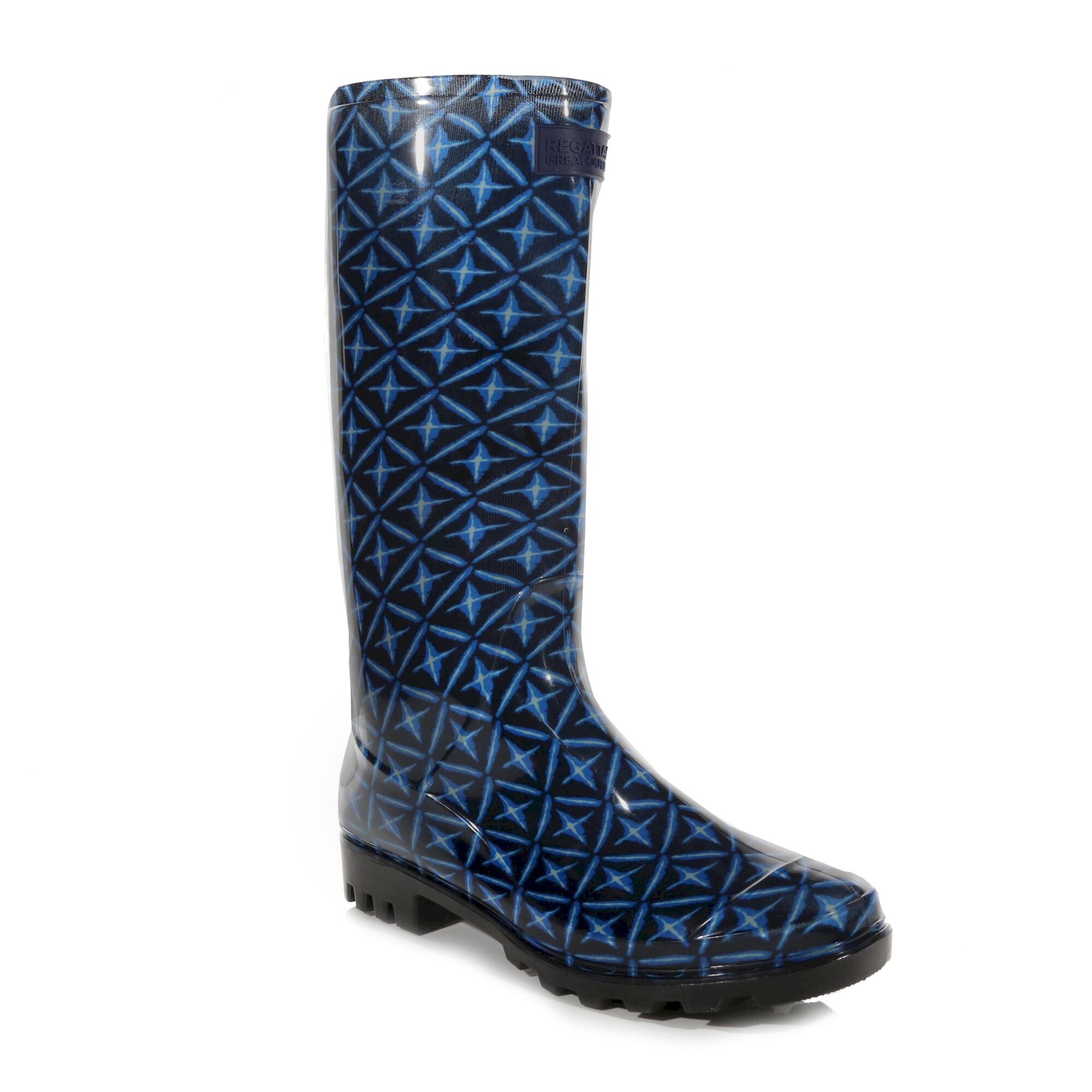 Women's Wenlock Wellies | Navy Tile