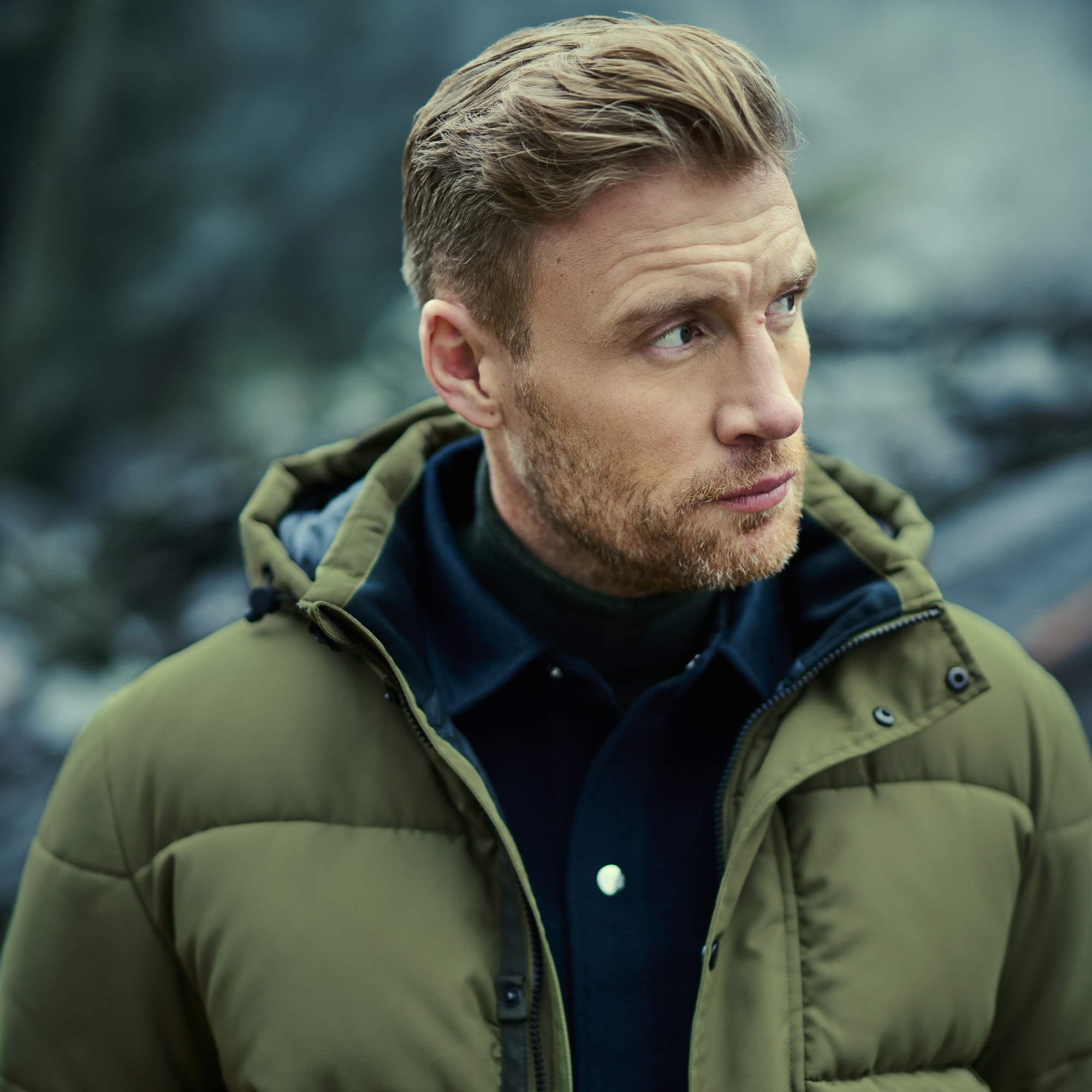 Freddie Flintoff Collection - Farren Lightweight Puffer Jacket | Capulet