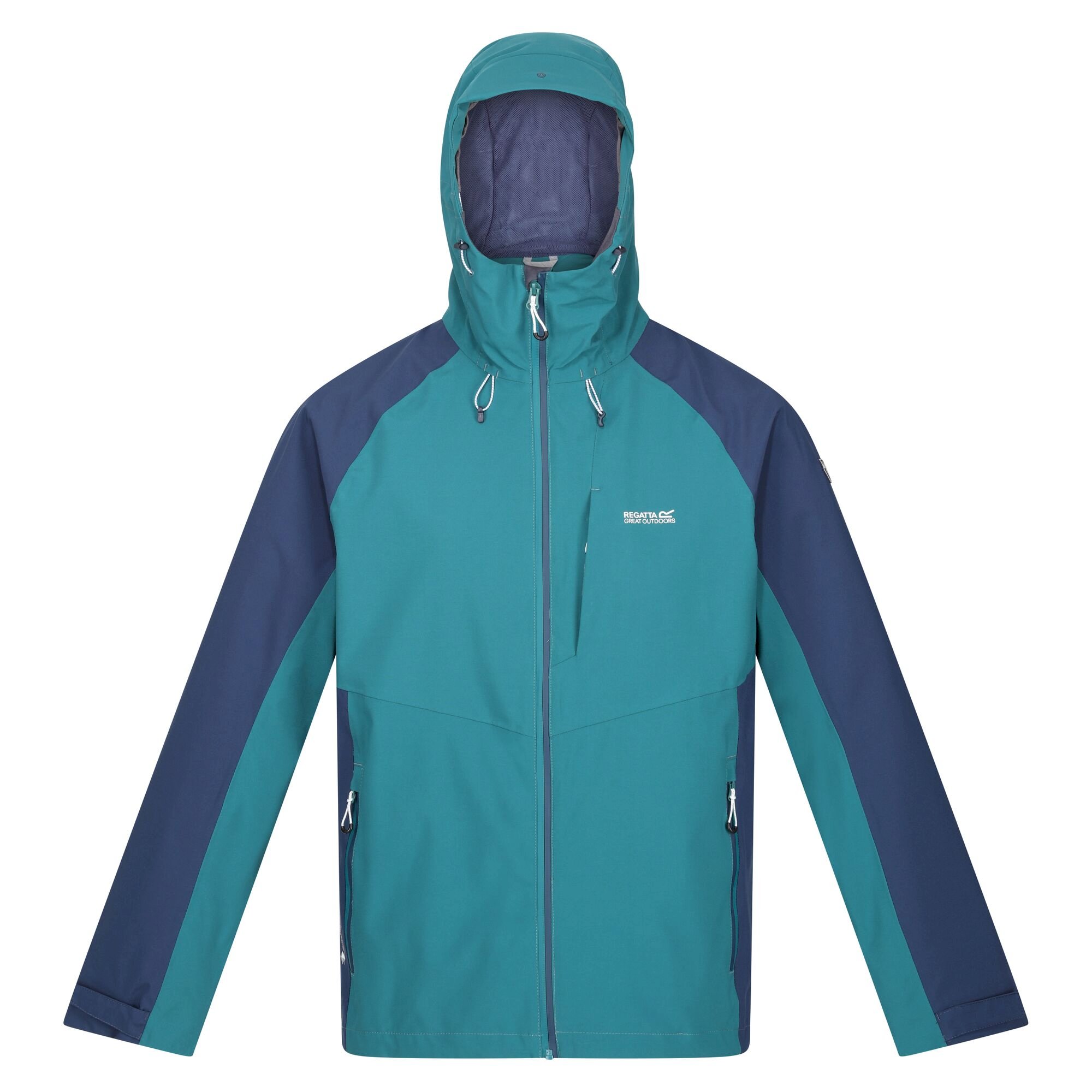 Men's Britedale Waterproof Jacket | Pacific Green Admiral Blue
