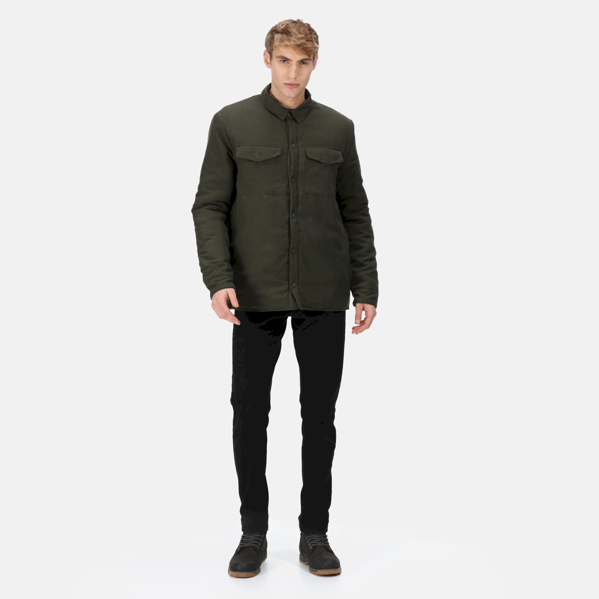 Men's Gawayne Insulated Shirt | Dark Khaki