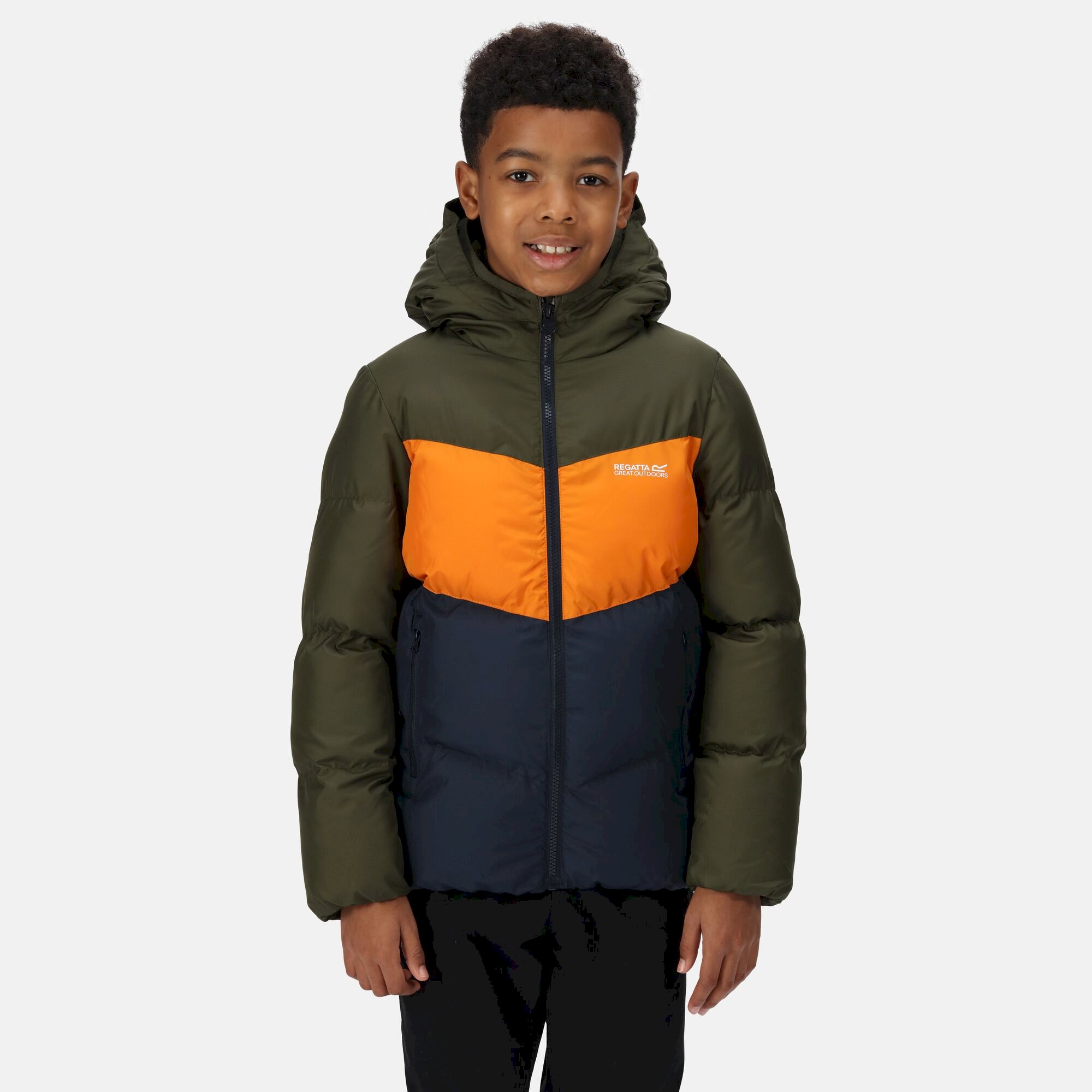 Kids' Lofthouse VI Insulated Jacket | Dark Khaki Autumn Maple
