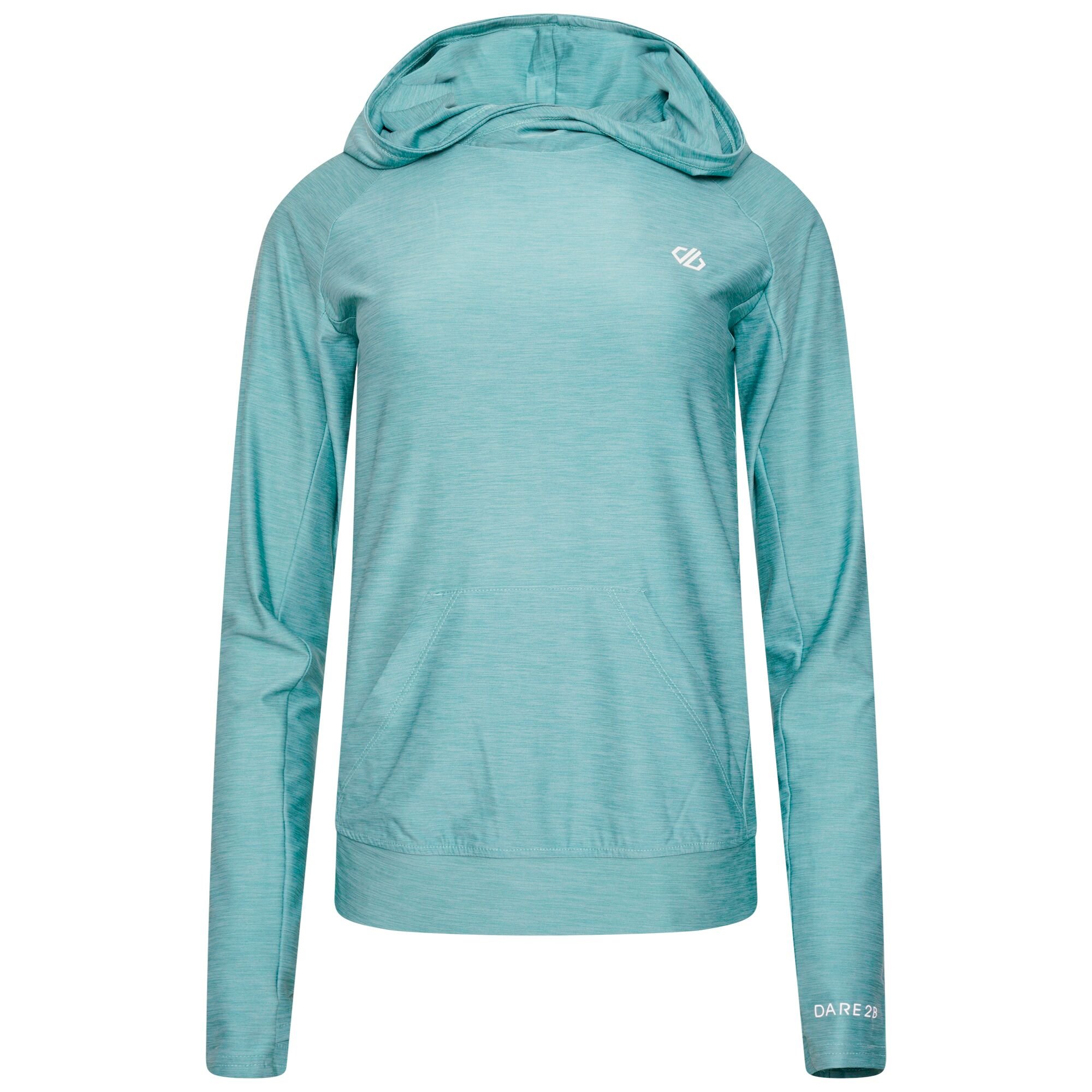 Dare 2b - Women's Sprint City Lightweight Hoodie | Canton Green Marl