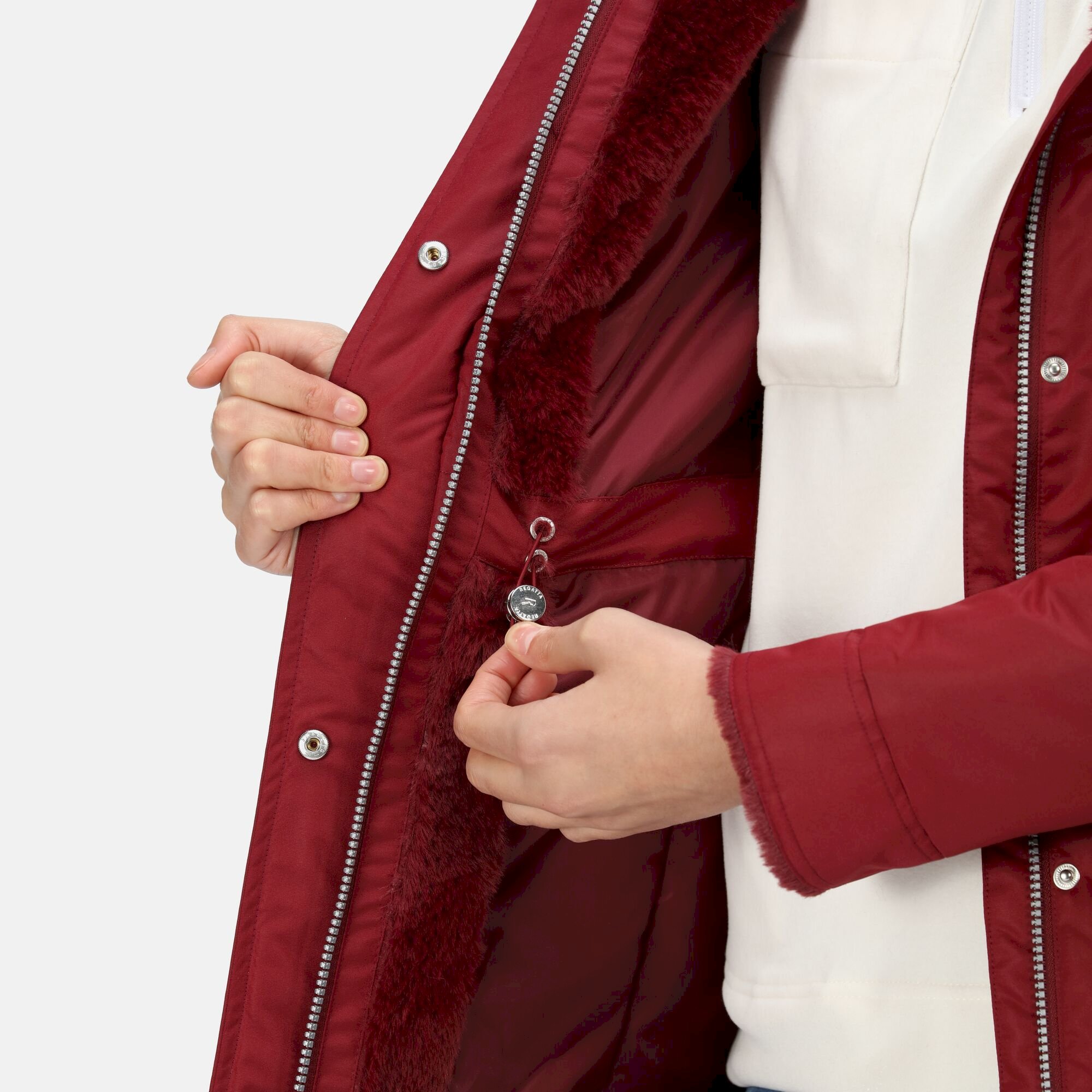 Women's Romine Waterproof Parka Jacket | Cabernet