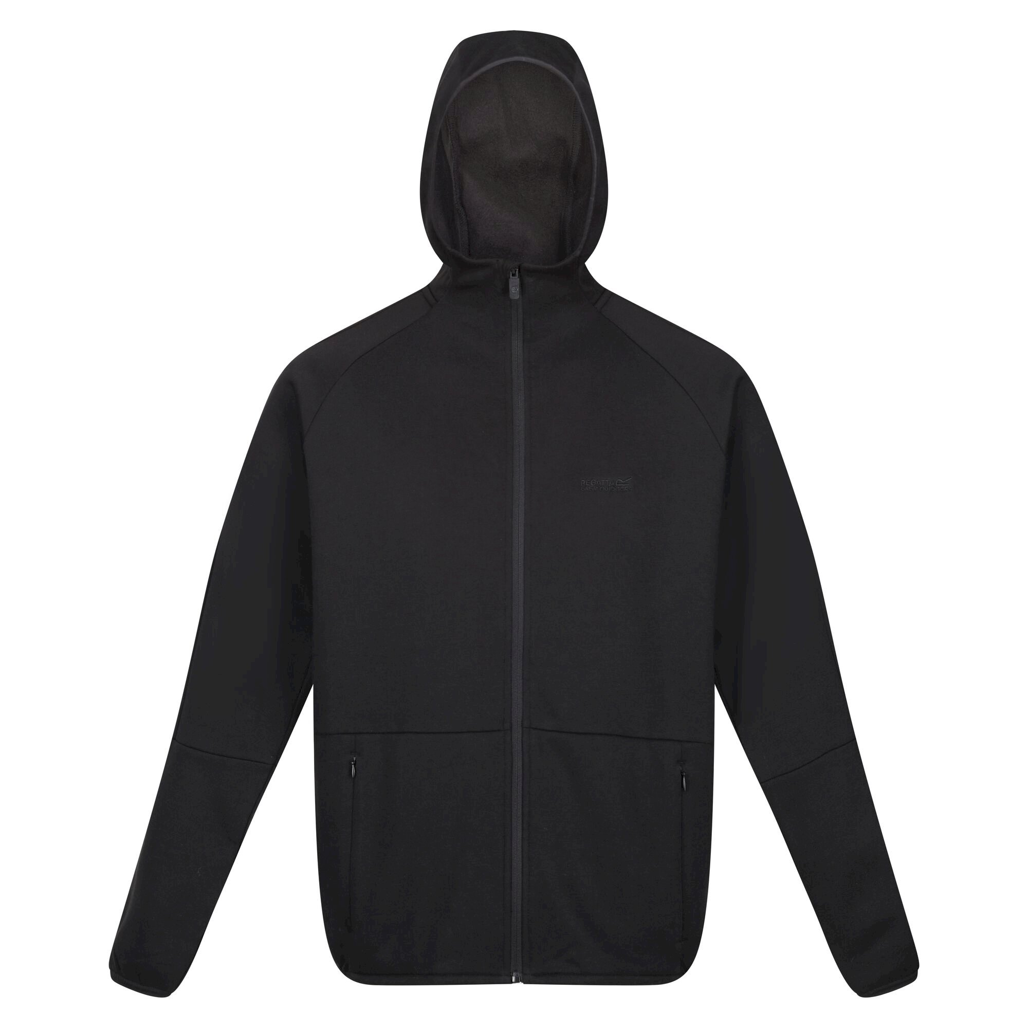 Men's Glenton Full Zip Fleece | Black