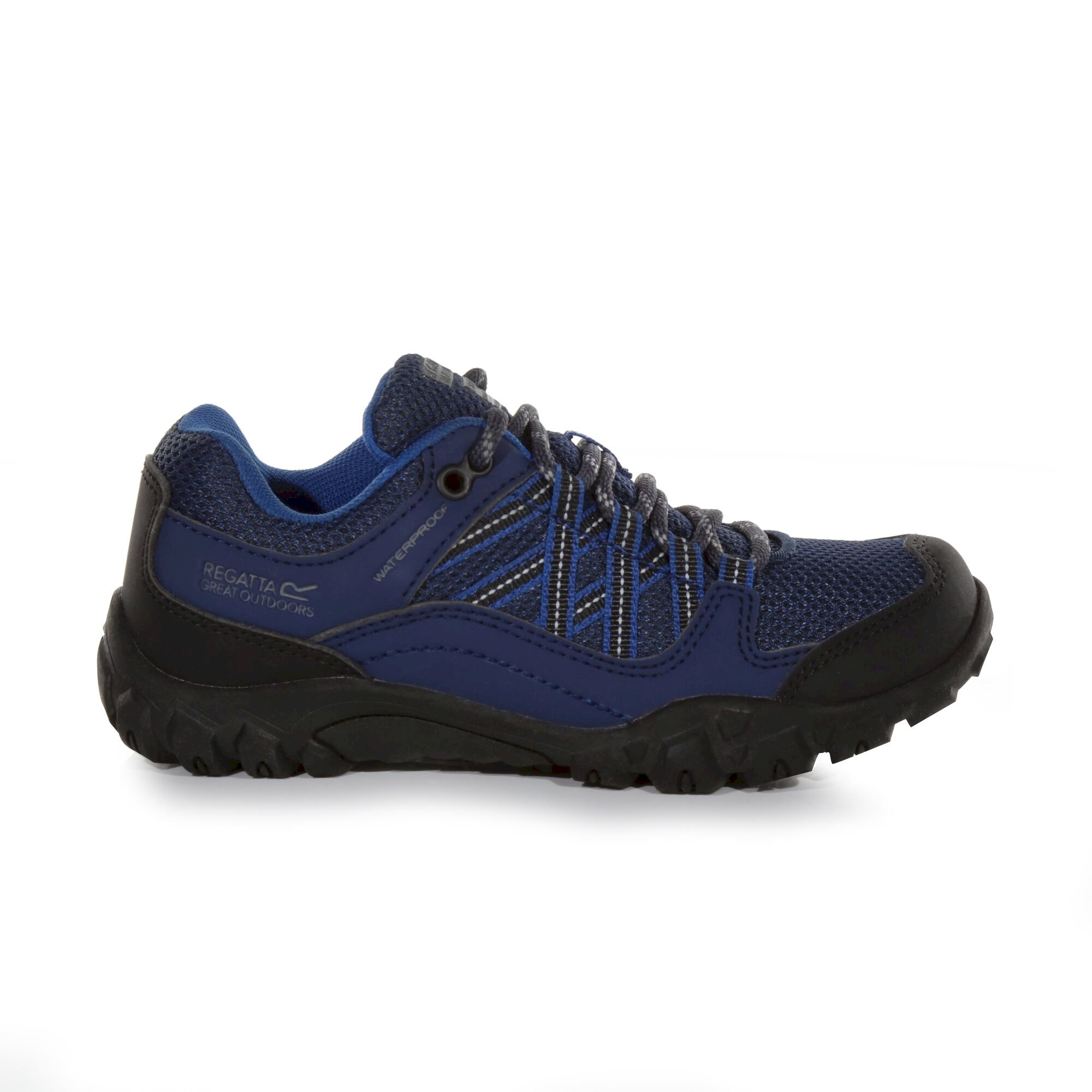 Kids' Edgepoint Waterproof Low Walking Shoes | Admiral Blue Black
