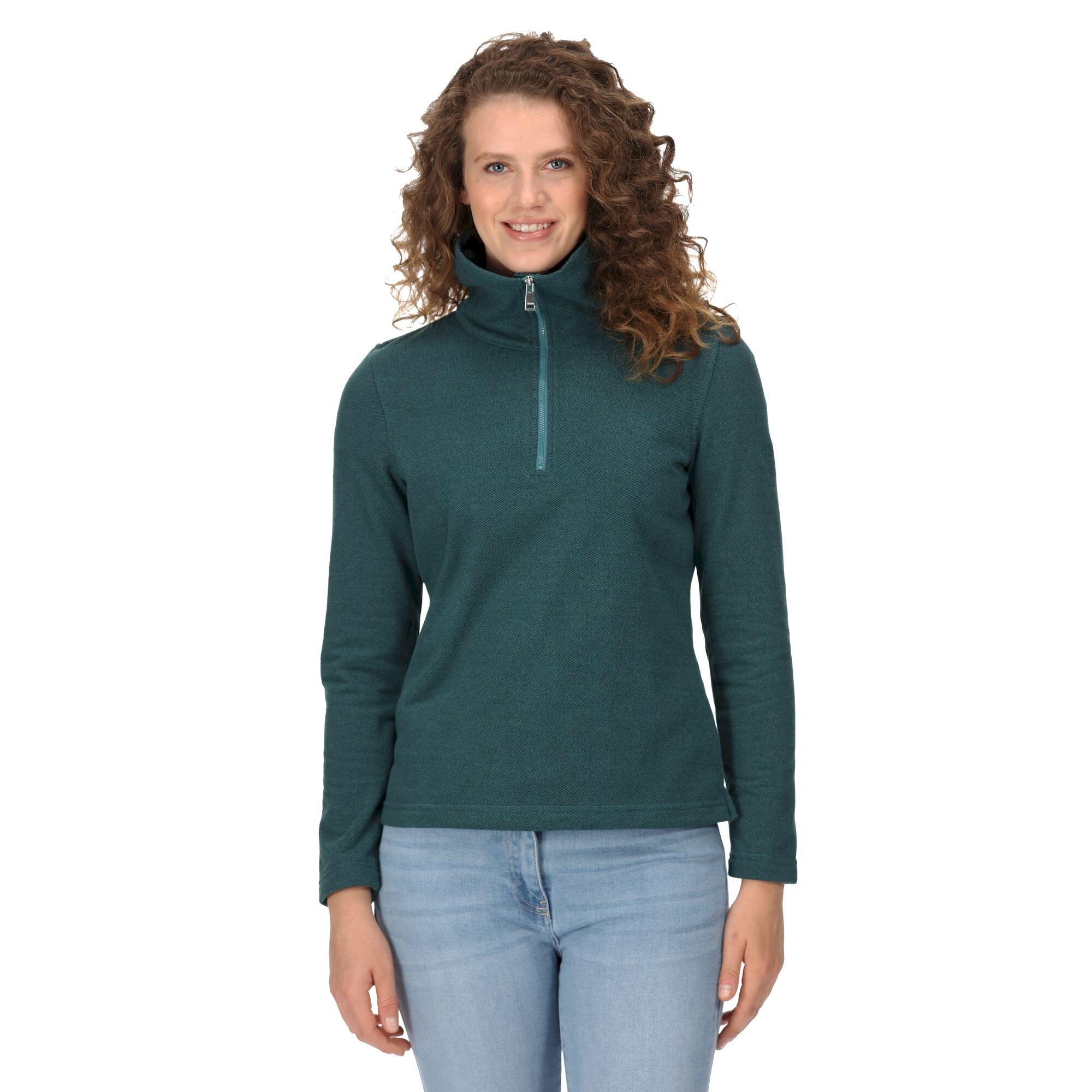 Women's Kizmit Half Zip Fleece | Dragon Fly Two Tone