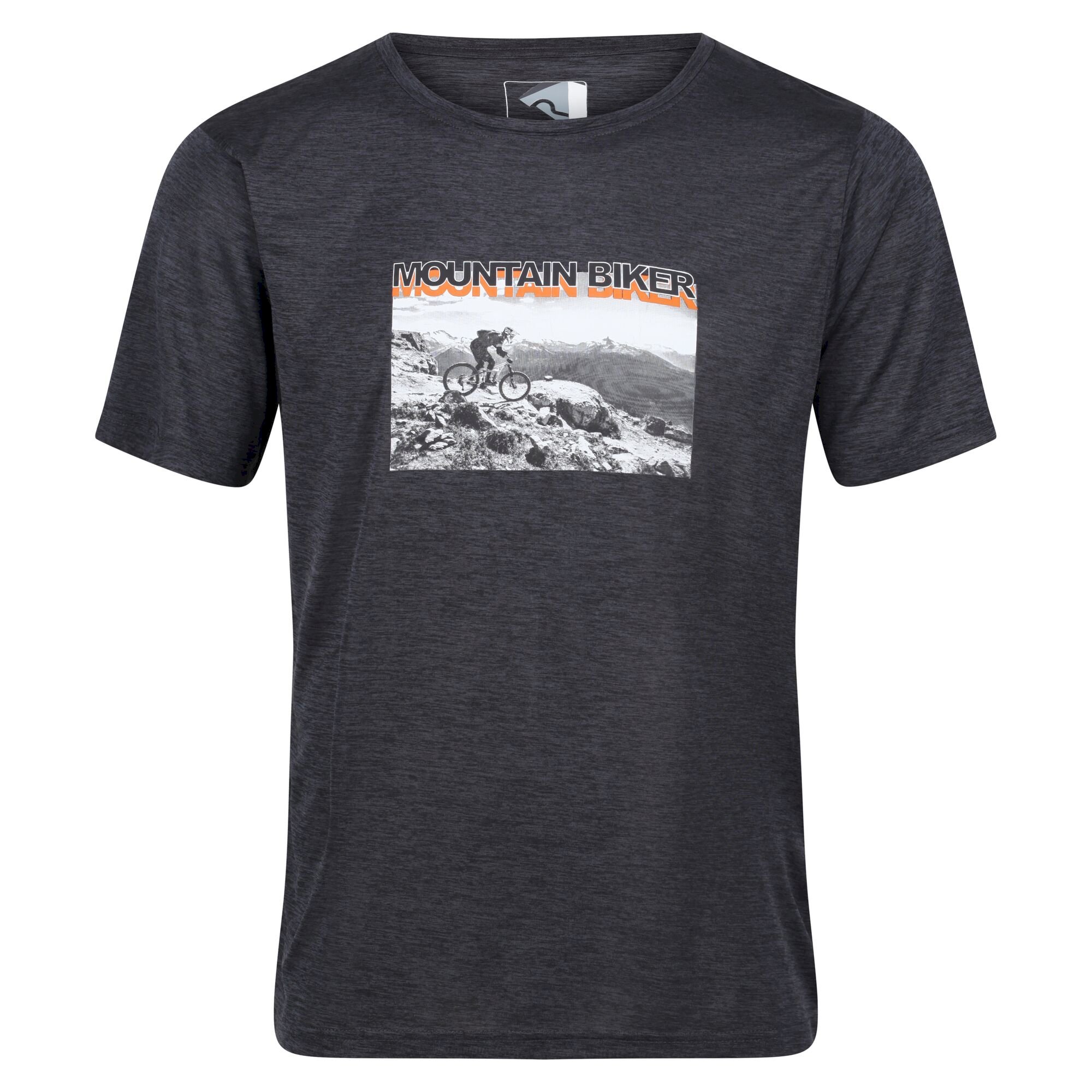 Men's Fingal Slogan Print T-Shirt | India Grey