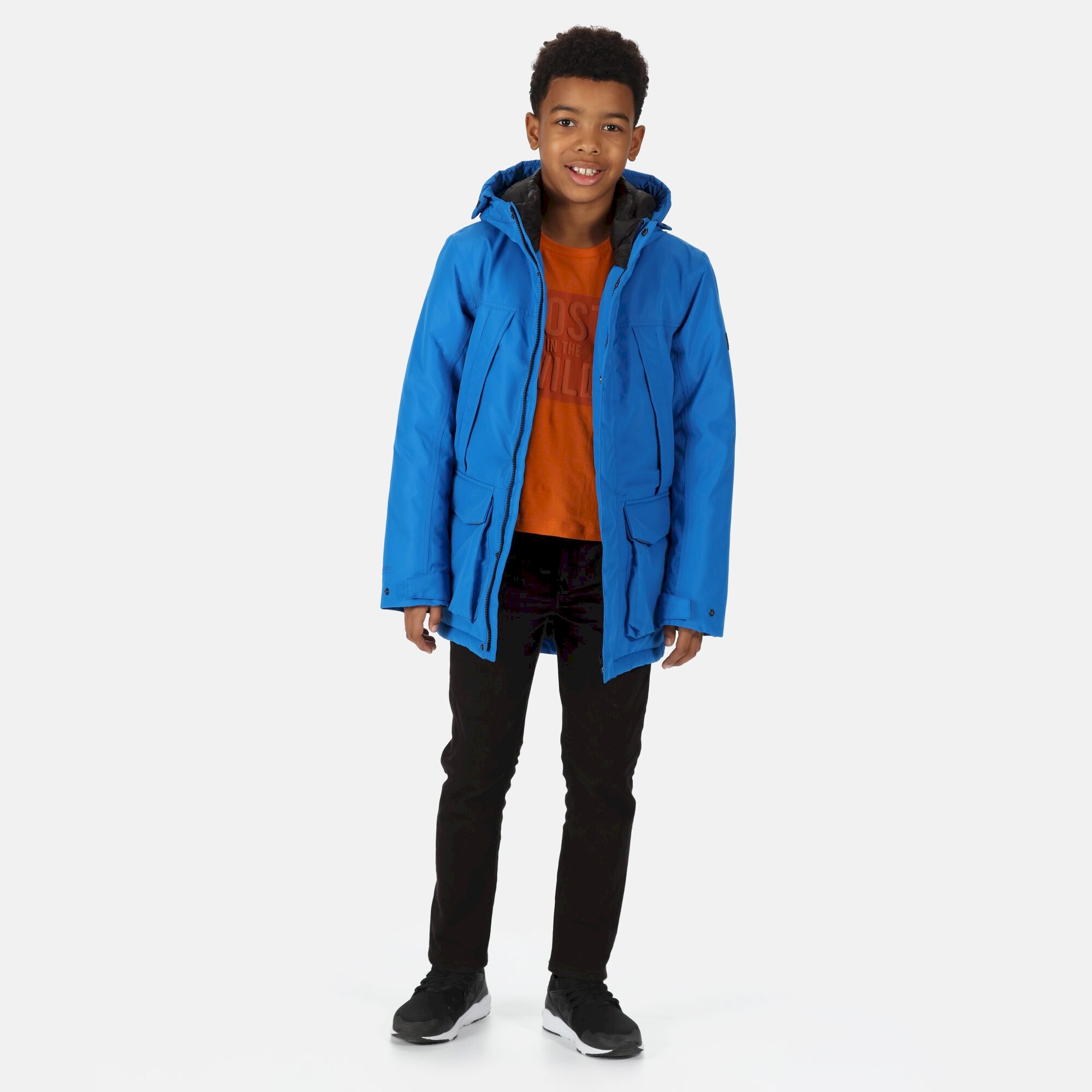 Kids' Paddrick Waterproof Parka Jacket | Skydiver Blue