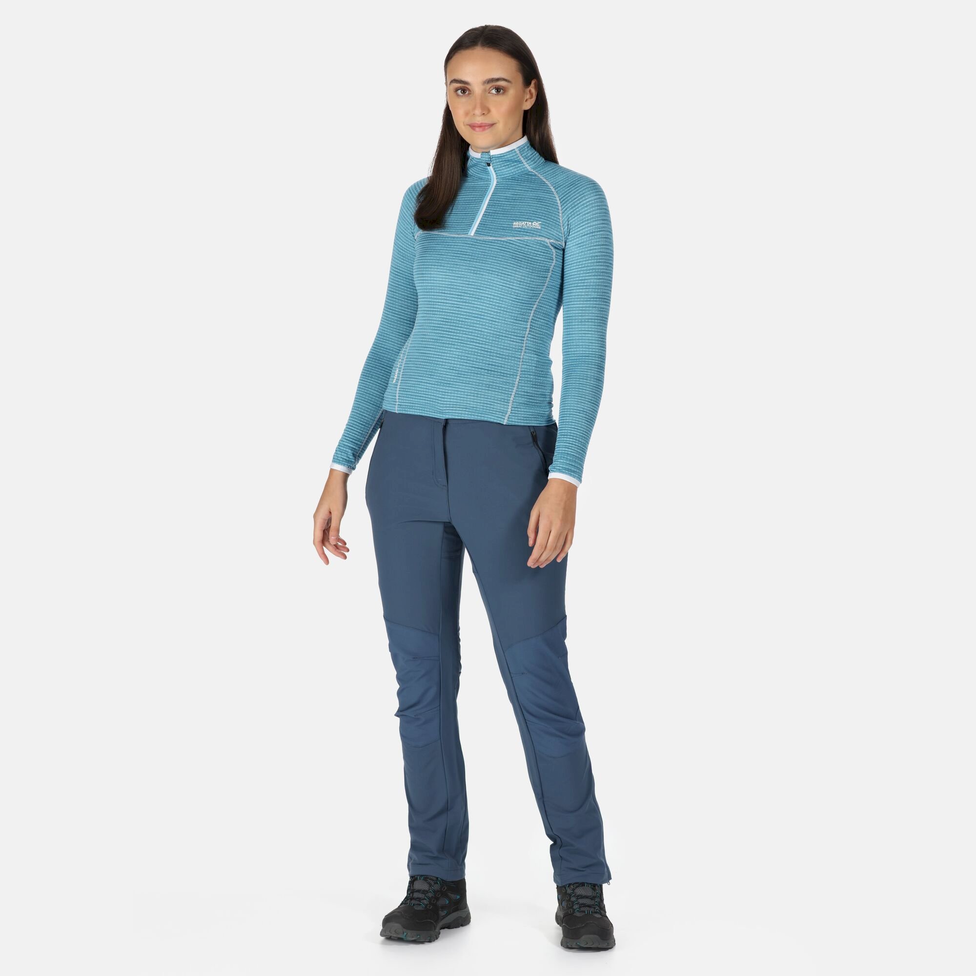 Women's Yonder Half Zip Top | Ethereal Blue