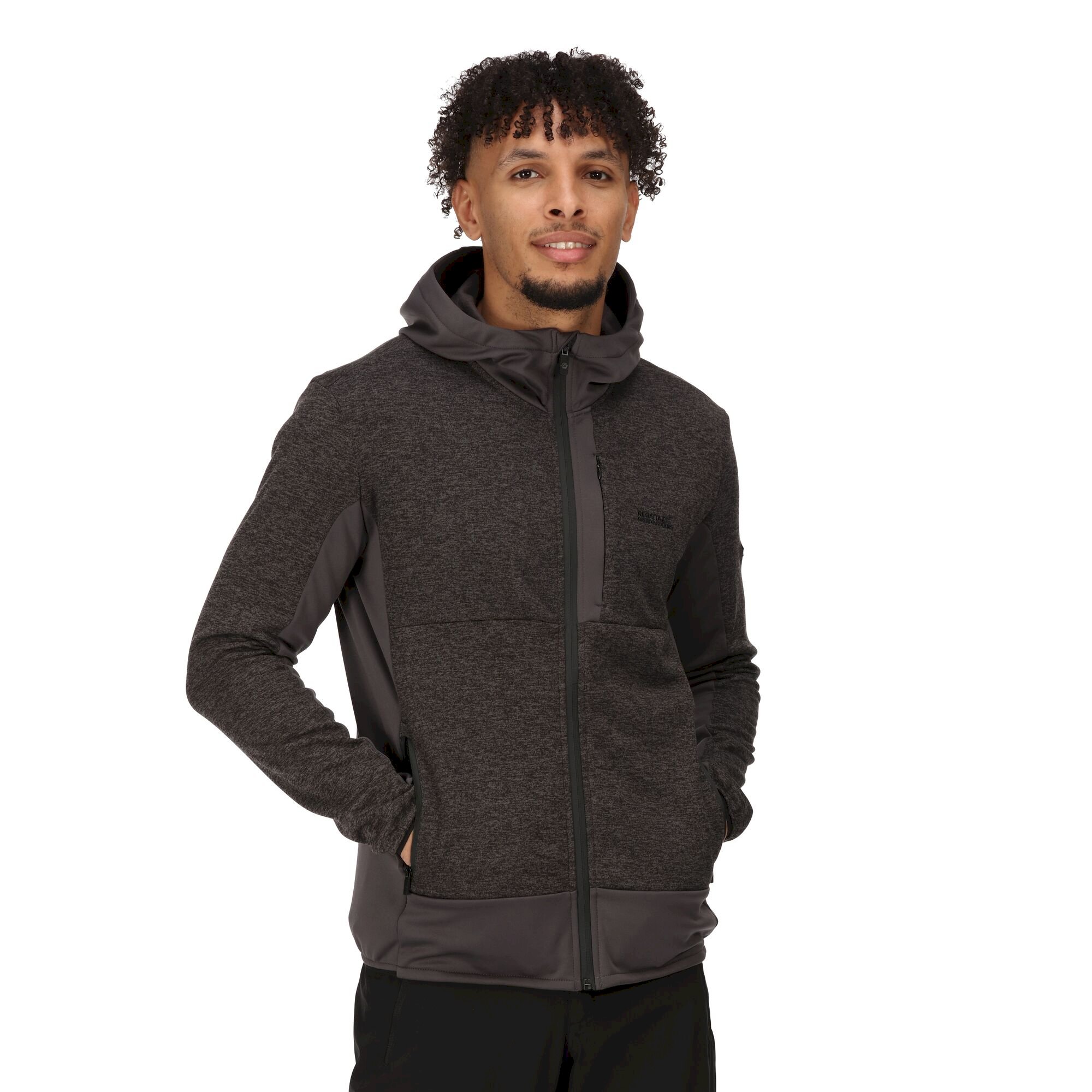 Men's Bresdon Softshell Hooded Jacket | Dark Grey