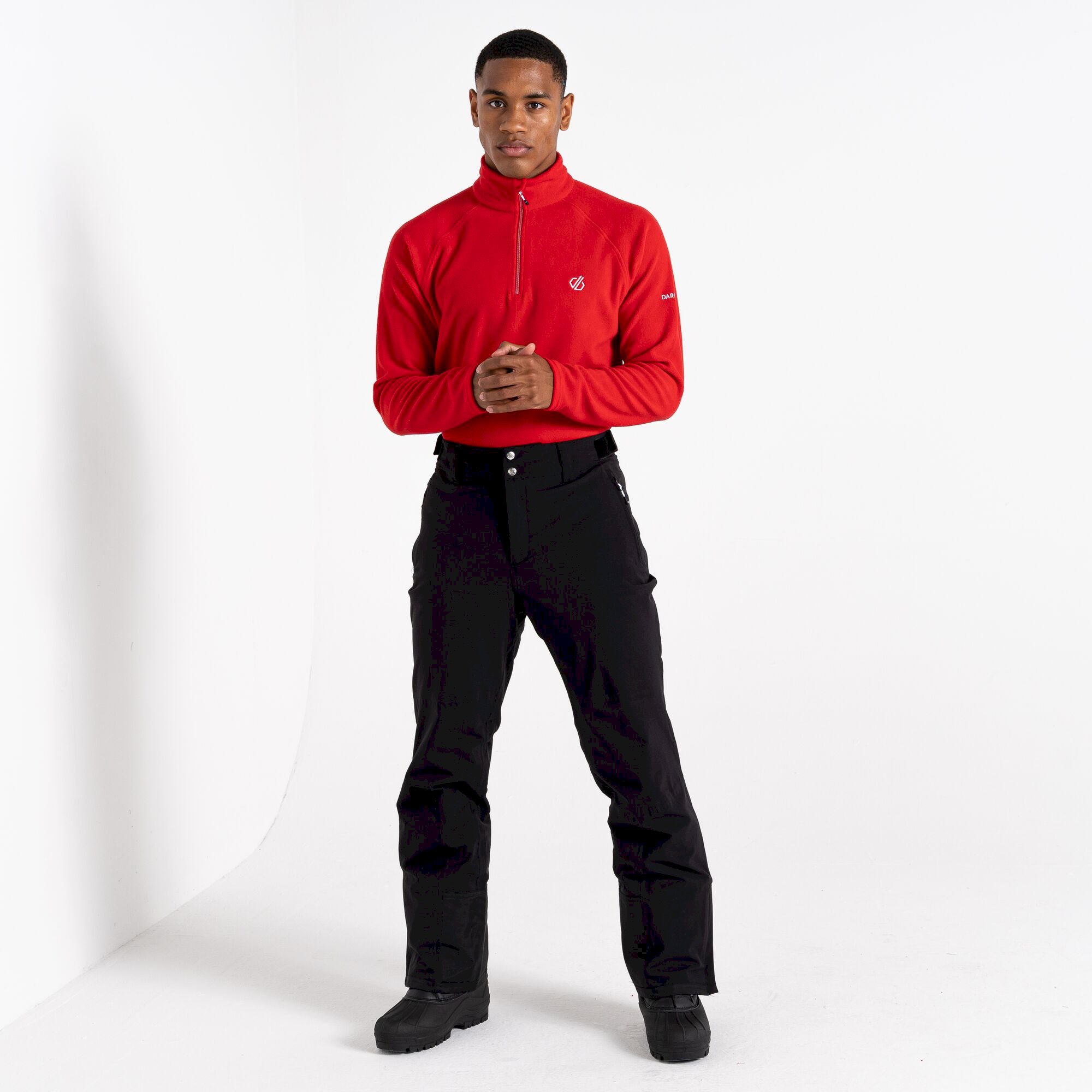 Dare 2b - Men's Freethink II Half Zip Fleece | Danger Red